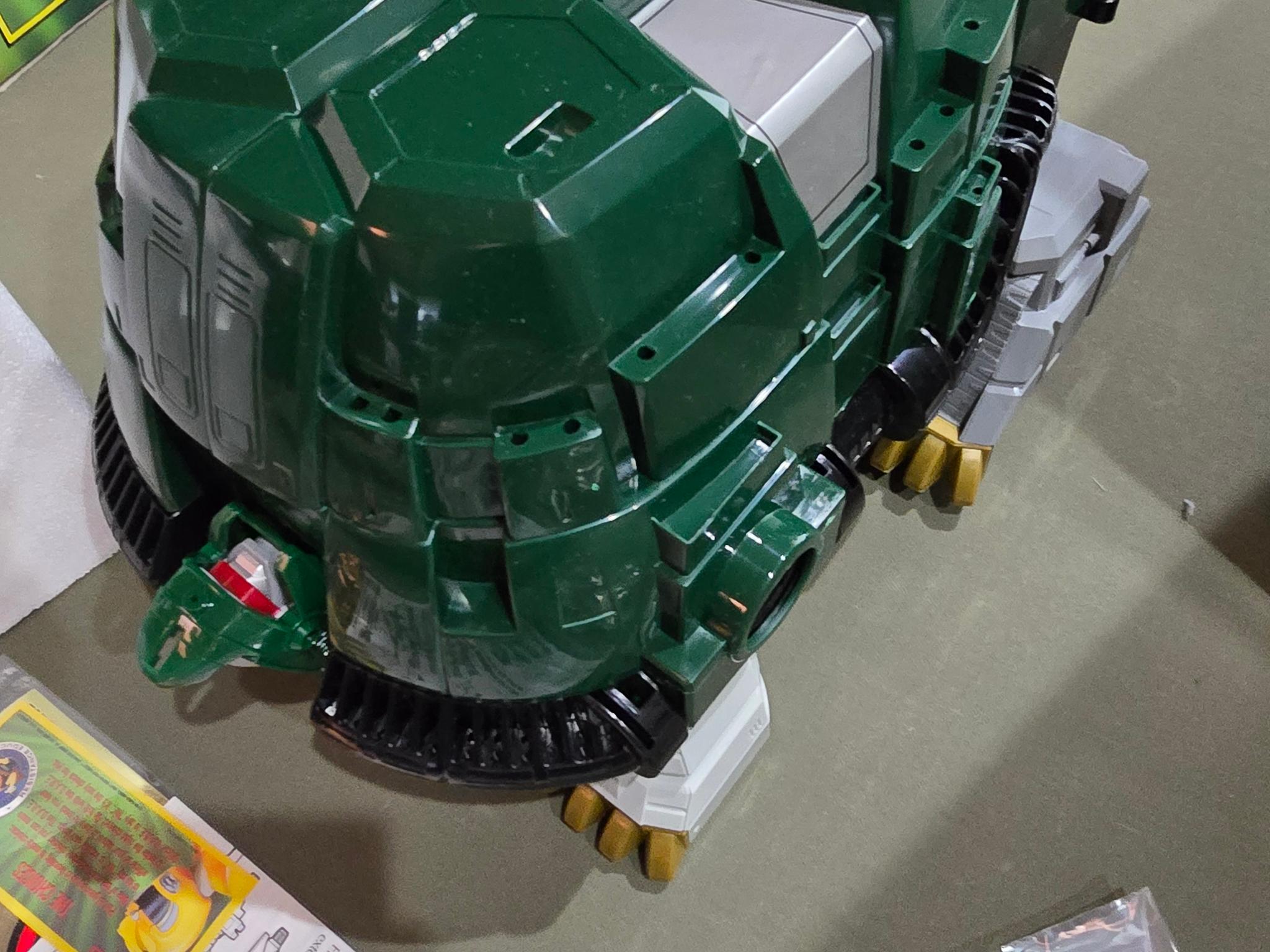 Vintage 1994 Bandai Mighty Morphin Power Rangers Tor The Shuttle Zord new open box