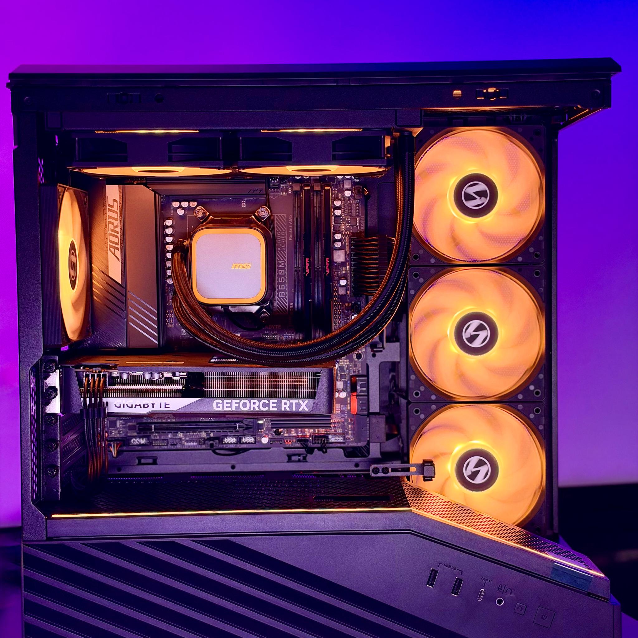 Vector X - Ryzen 9600X | Nvidia RTX 5060 Ti | 16GB DDR5 RAM 6000MHz | 1TB SSD NVMe Gen4 | WiFi | BT