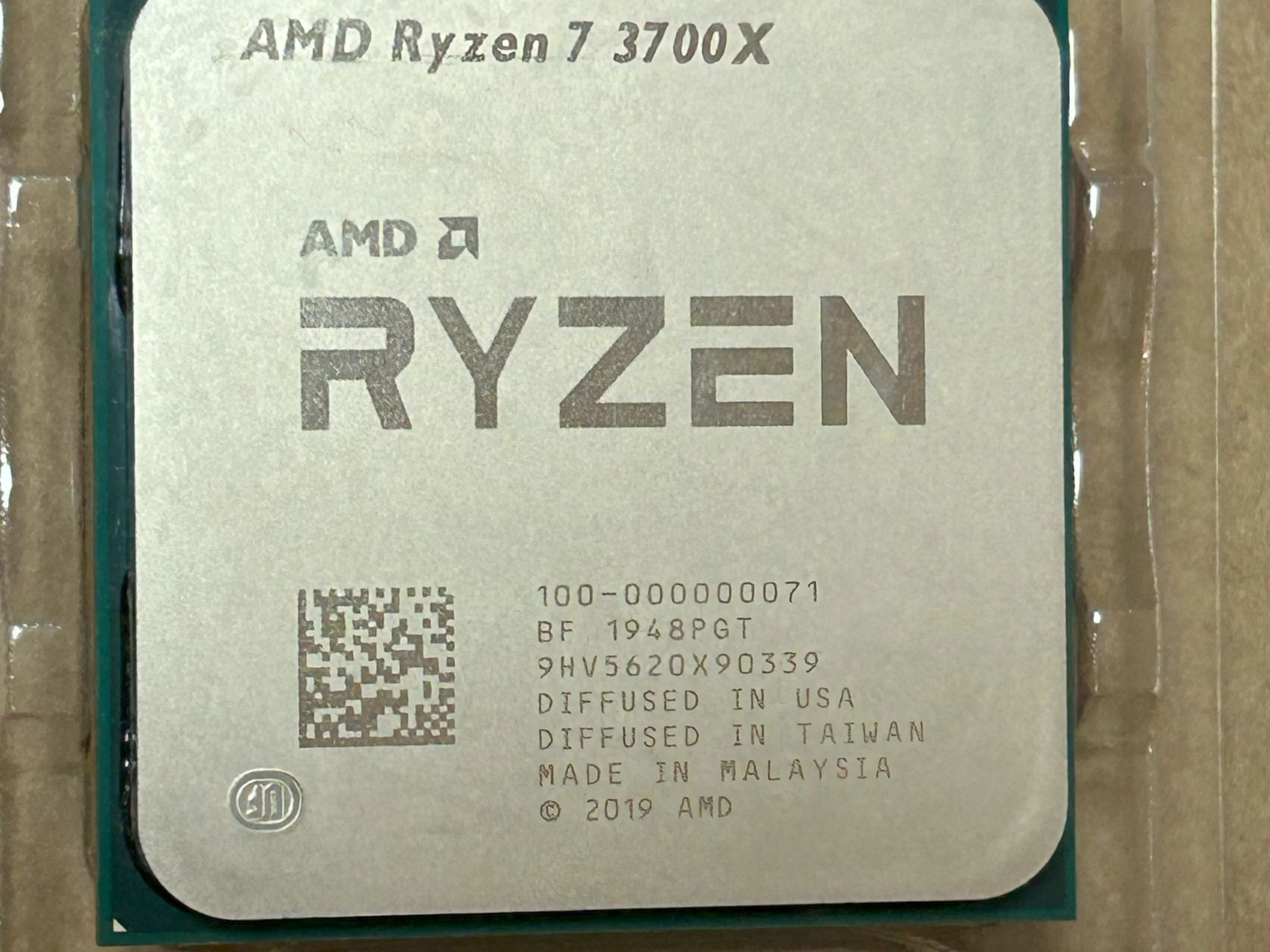 AMD Ryzen 7 3700X 3.6 GHz 8-Core Processor w/ Wraith Prism LED Cooler