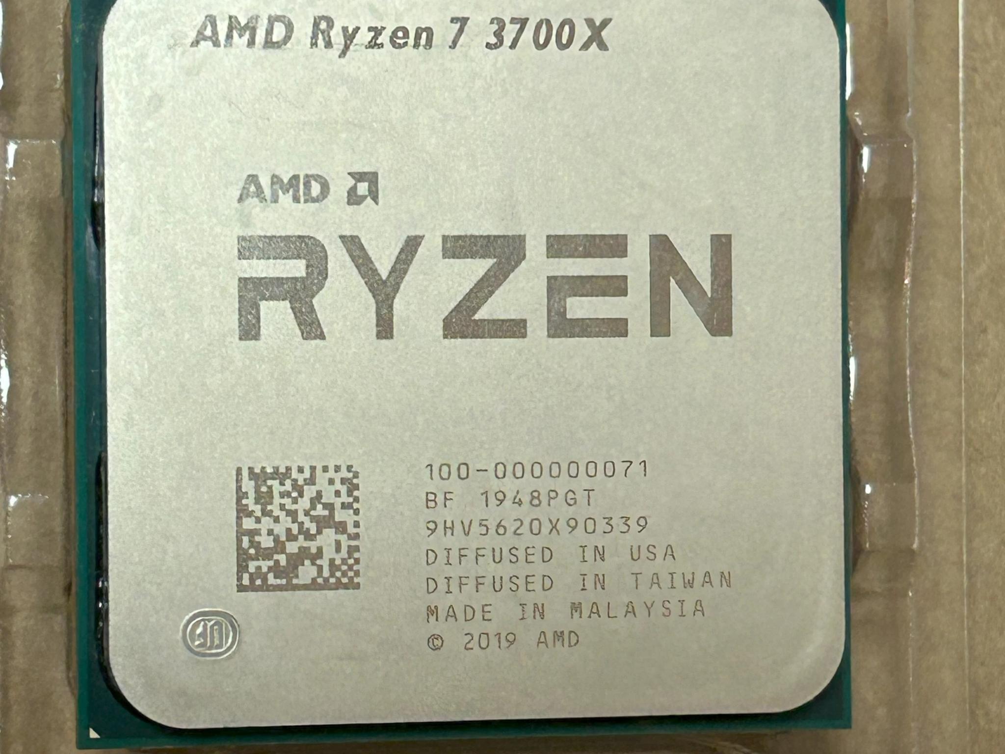 AMD Ryzen 7 3700X 3.6 GHz 8-Core Processor w/ Wraith Prism LED Cooler