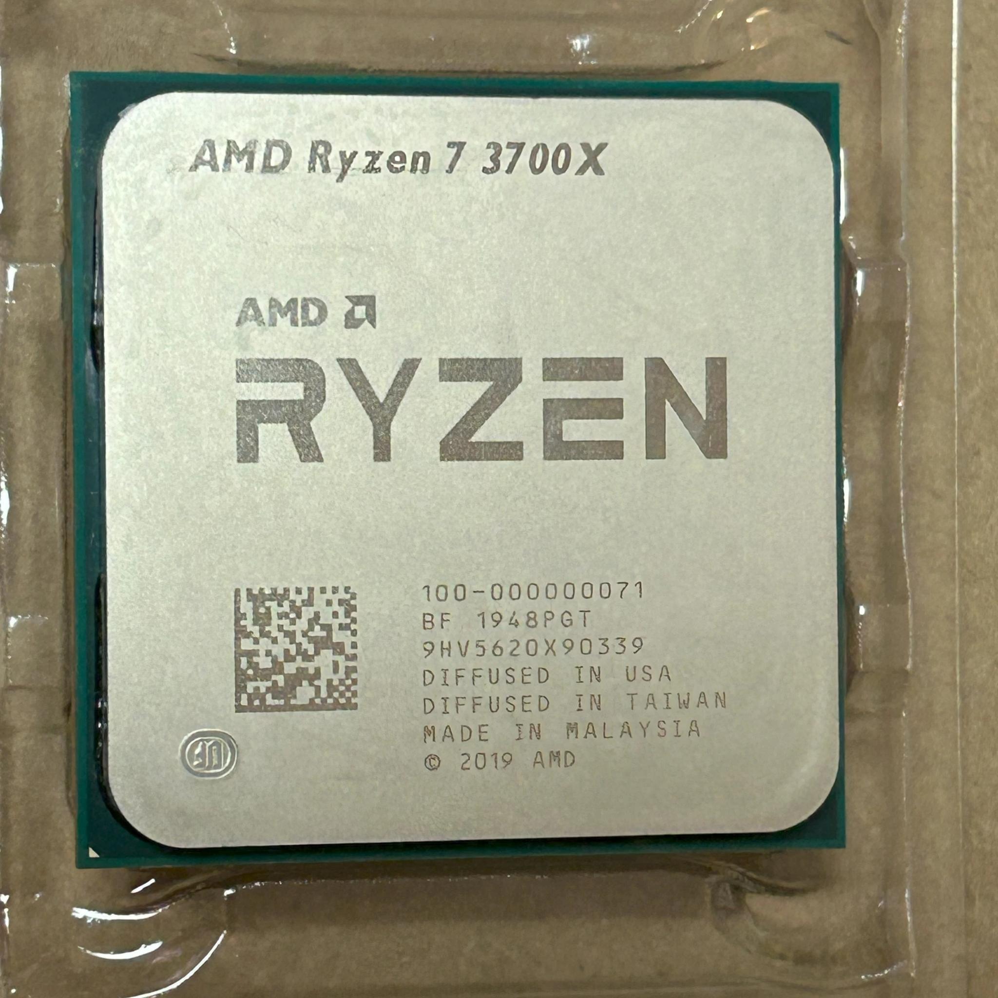 AMD Ryzen 7 3700X 3.6 GHz 8-Core Processor w/ Wraith Prism LED Cooler