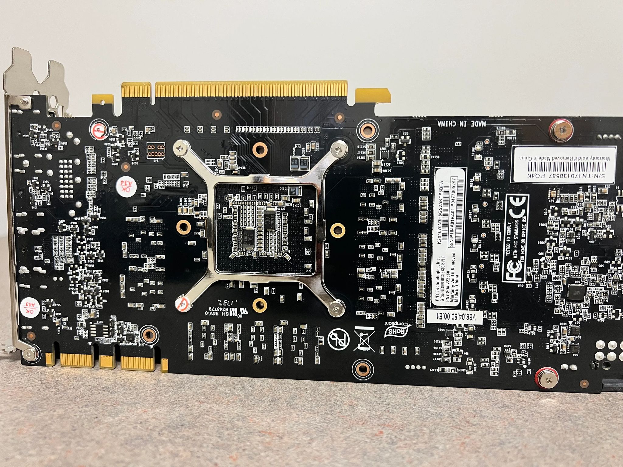 Pny GeForce GTX 1070 8GB OC