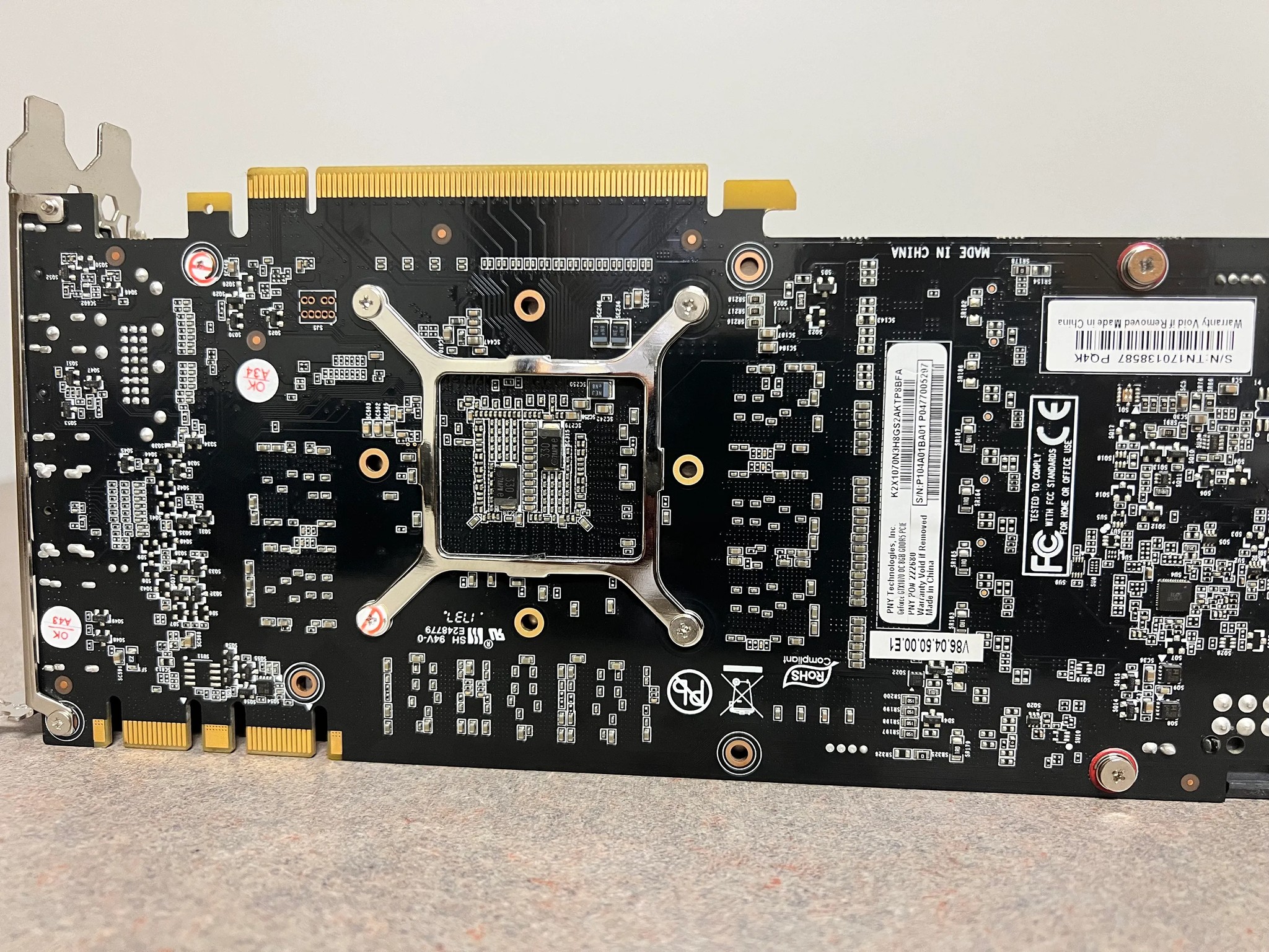 Pny GeForce GTX 1070 8GB OC