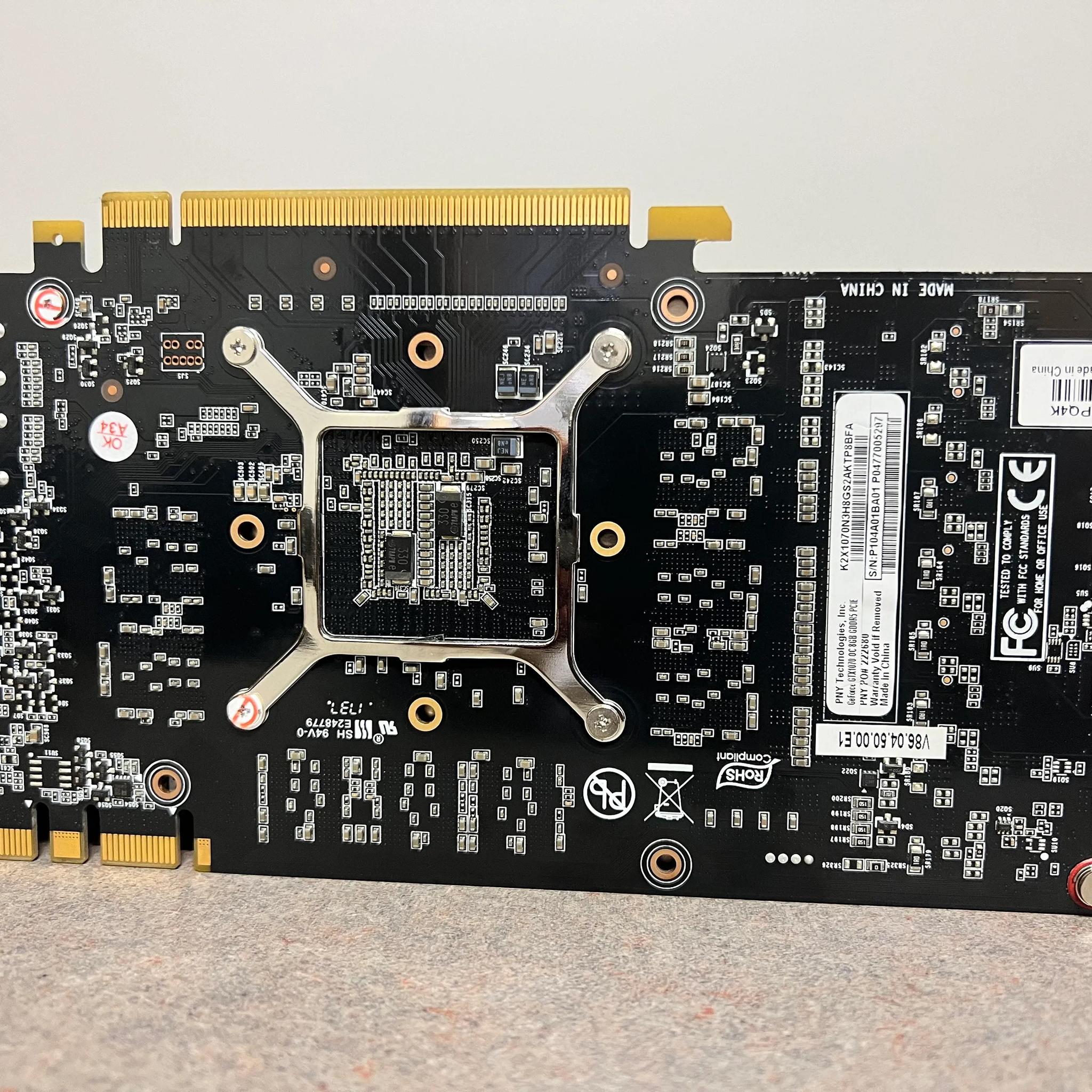 Pny GeForce GTX 1070 8GB OC