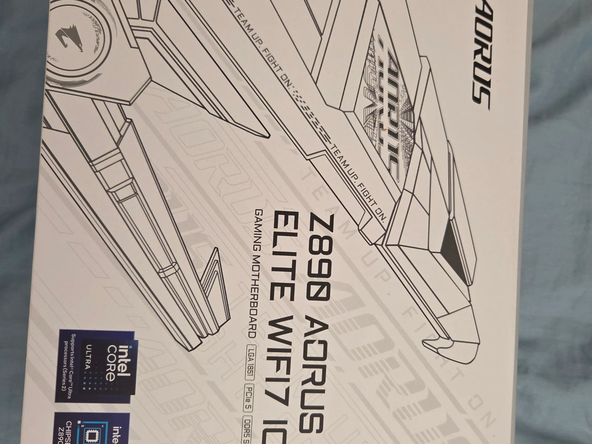 GIGABYTE Z890 AORUS ELITE WIFI7 ICE WHITE MOTHERBOARD