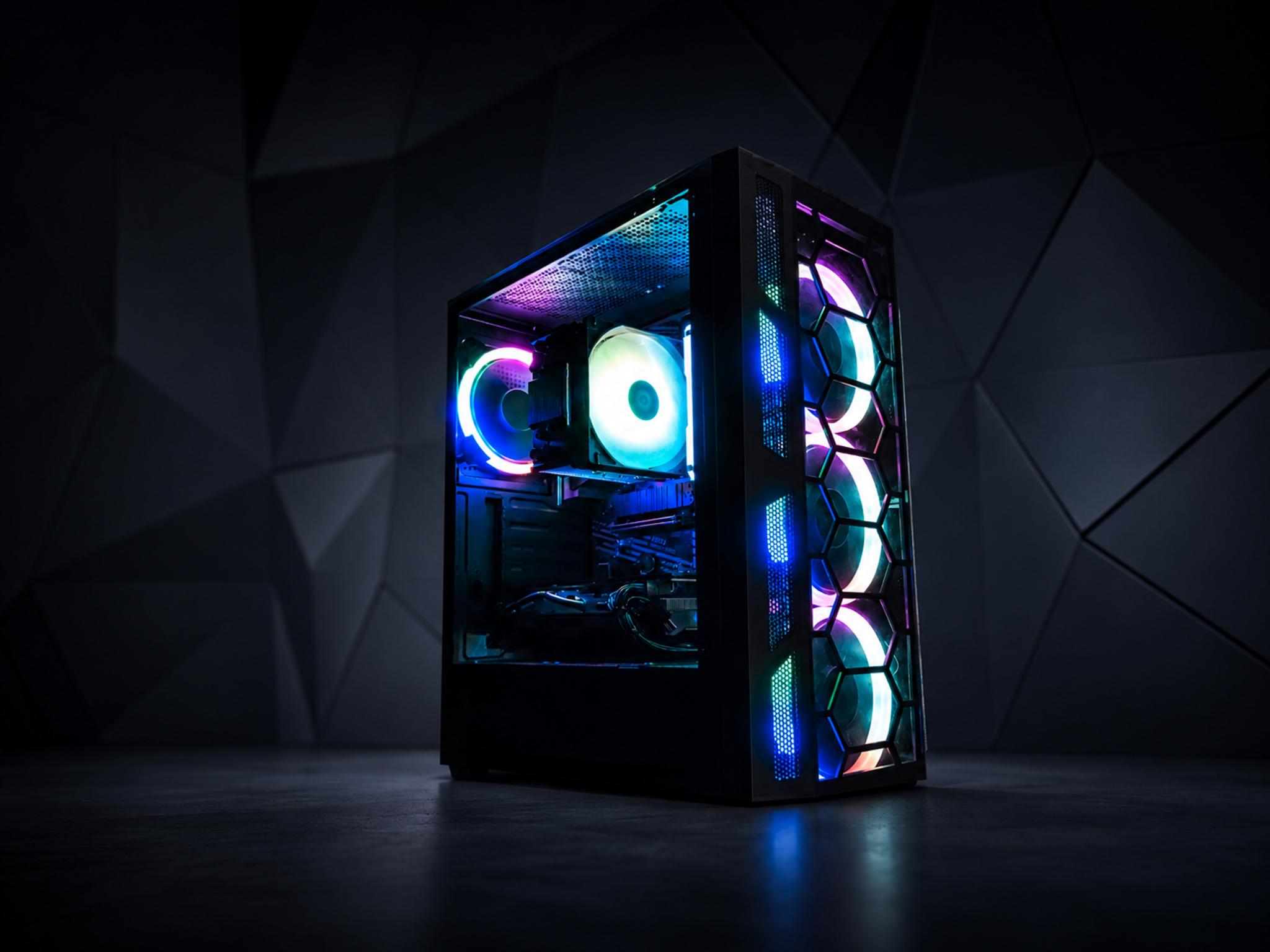 🌌Neon Core⚡|RYZEN 5 + RX 5700 + 32GB RAM|