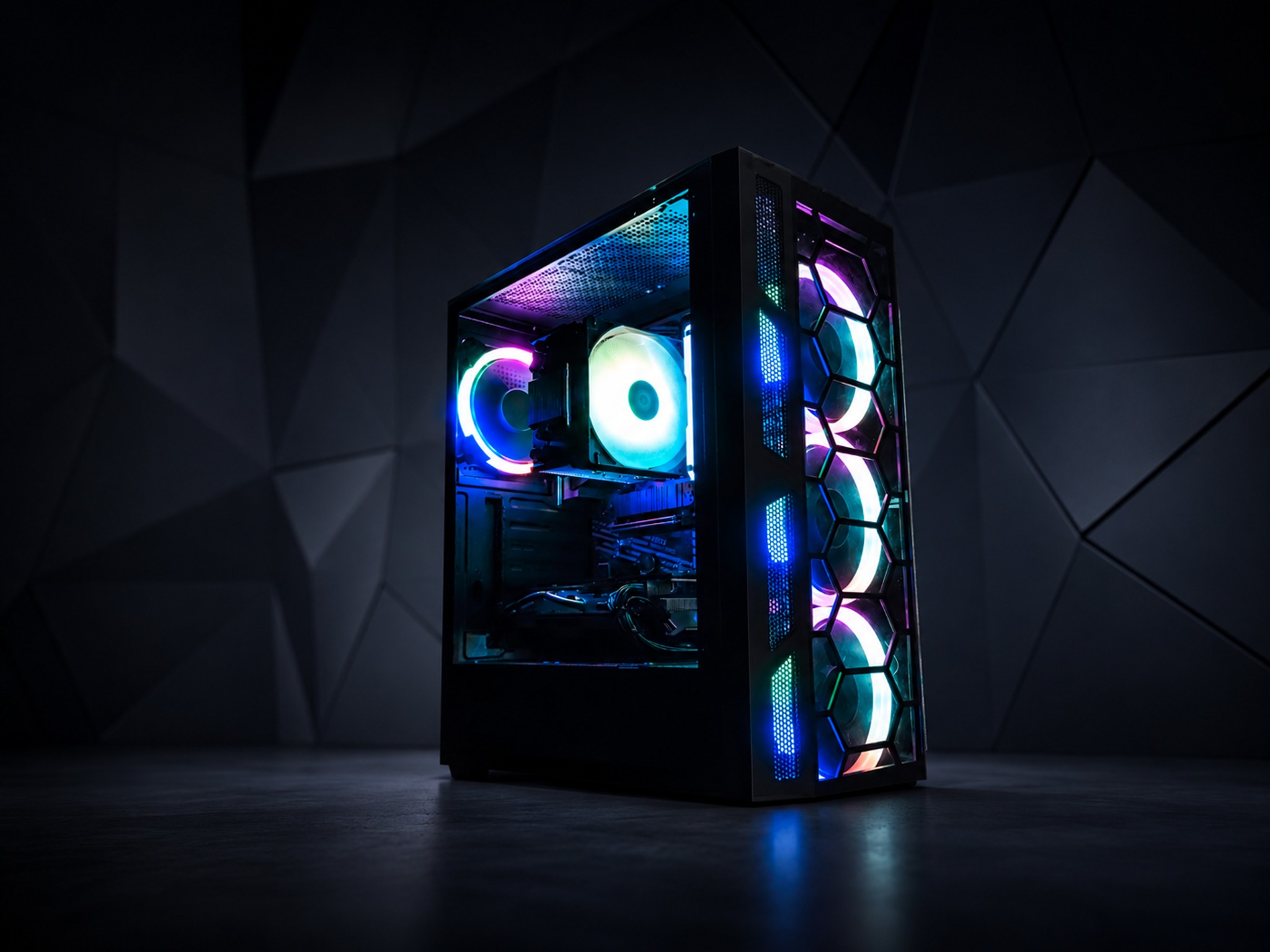 🌌Neon Core⚡|RYZEN 5 + RX 5700 + 32GB RAM|
