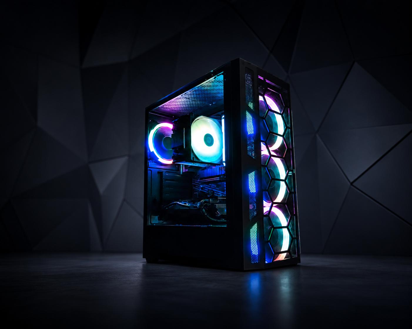 🌌Neon Core⚡|RYZEN 5 + RX 5700 + 32GB RAM|