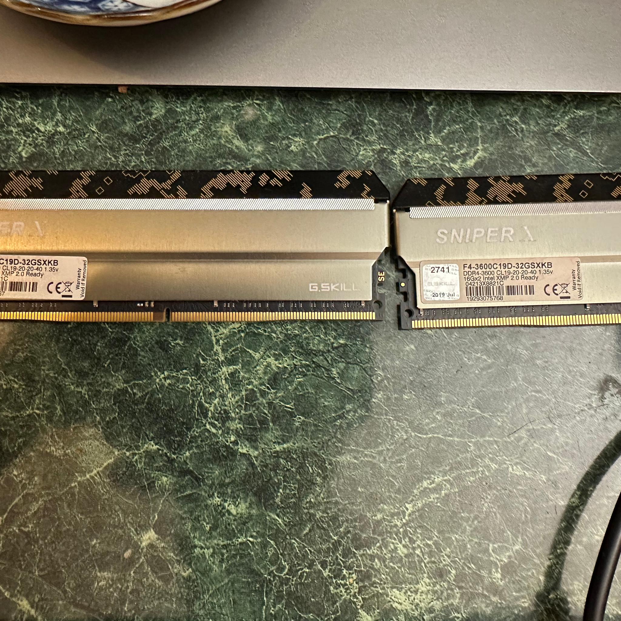 G.Skill Sniper X 32GB DDR4-3600 (2x16GB)