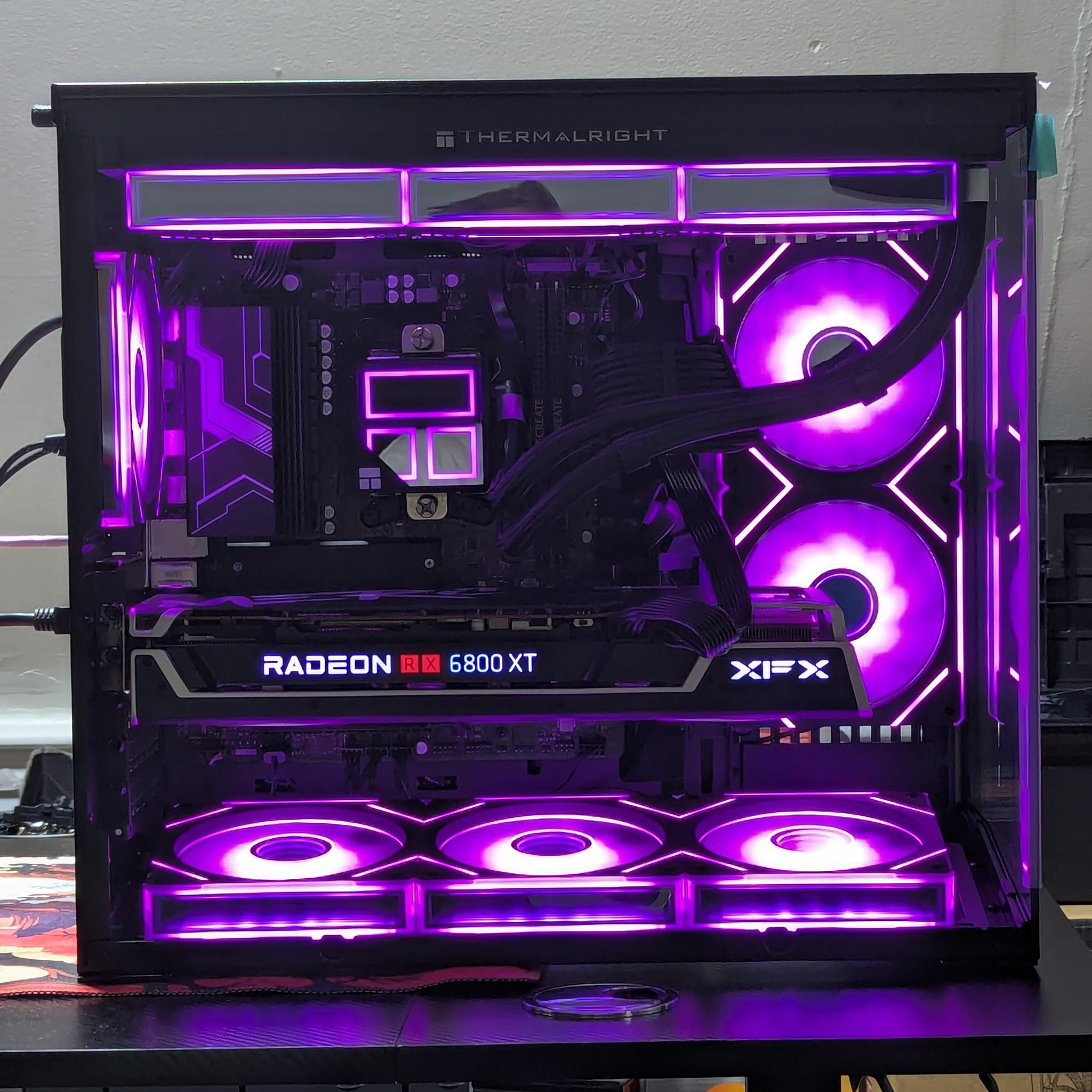 Gaming PC|AMD Ryzen 7 9700X|32 GB DDR5 6000|AMD Radeon RX 6800 XT 16GB|1 TB SSD|Windows 11 Pro