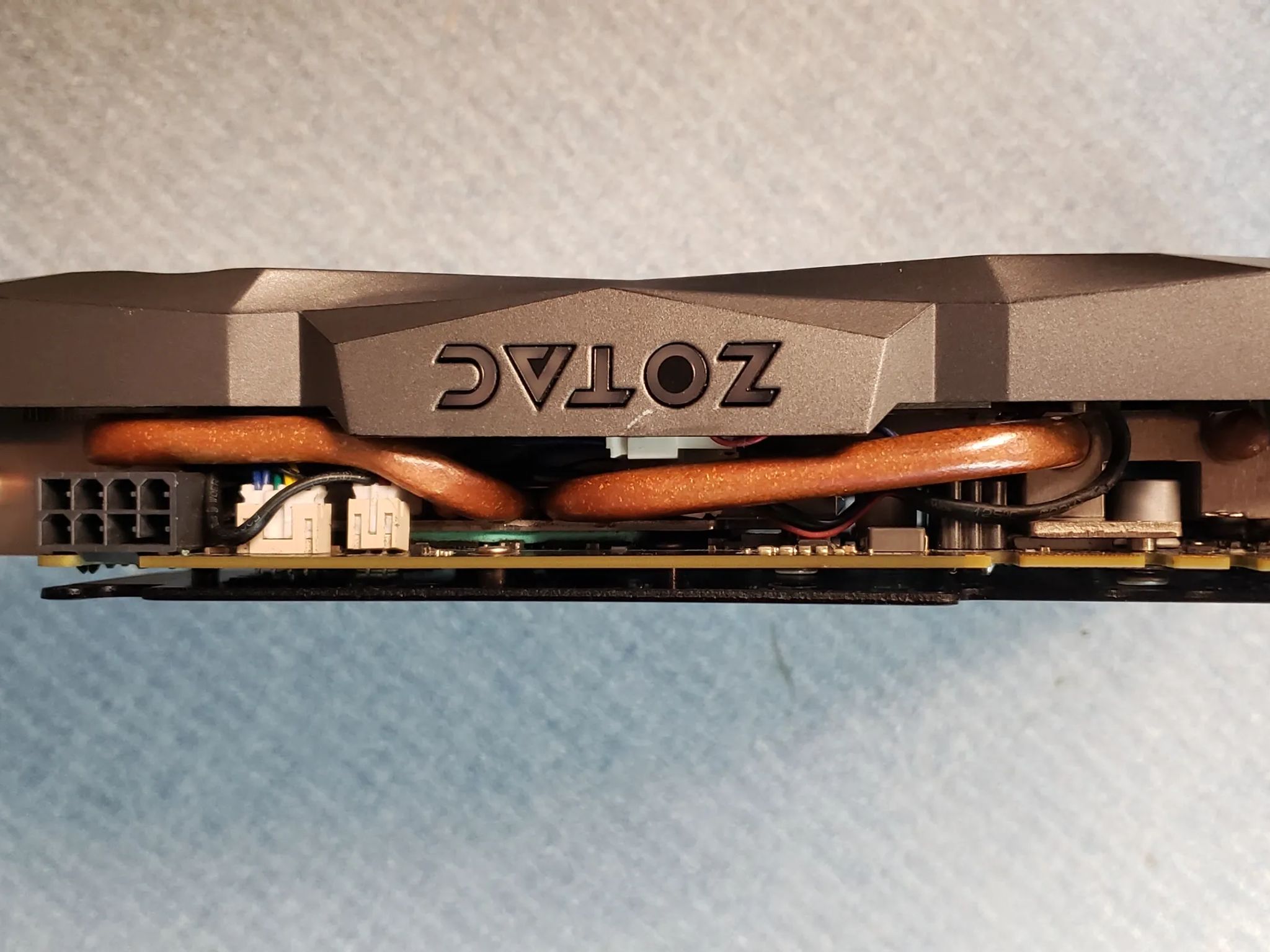 Zotac GTX 1080 mini graphics card.