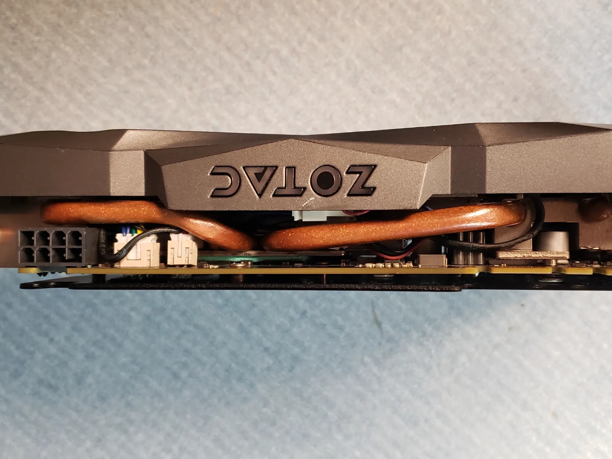 Zotac GTX 1080 mini graphics card.