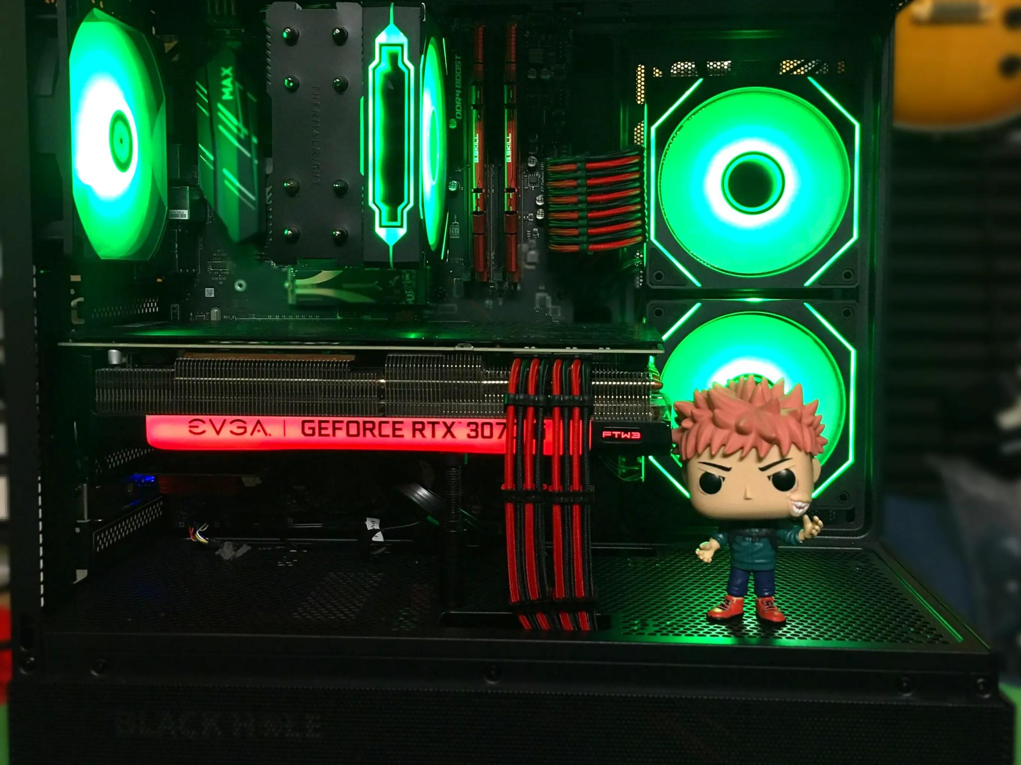 ⚫ 1440p Gaming🔴 🎮 | RTX 3070 TI | Ryzen 5 5600X | 32GB Ram | 1 TB SSD | Wi-Fi/Bluetooth