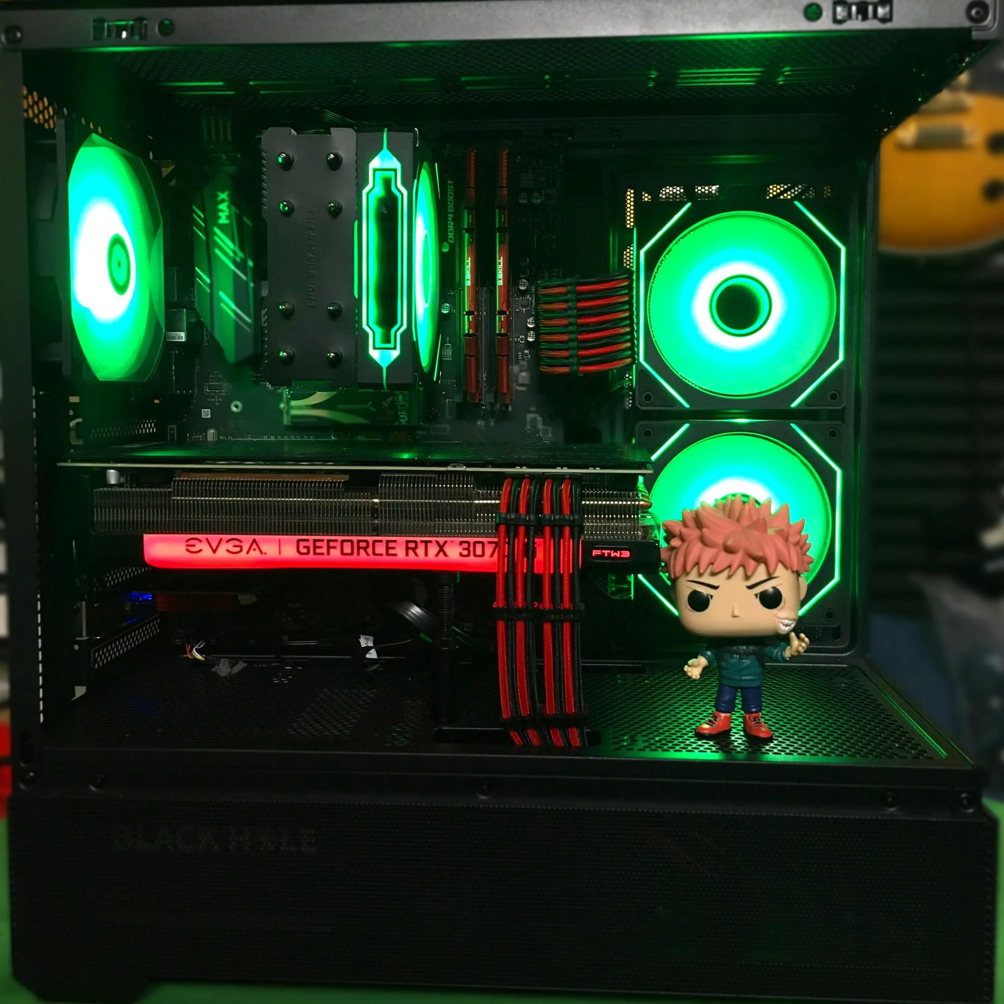 ⚫ 1440p Gaming🔴 🎮 | RTX 3070 TI | Ryzen 5 5600X | 32GB Ram | 1 TB SSD | Wi-Fi/Bluetooth