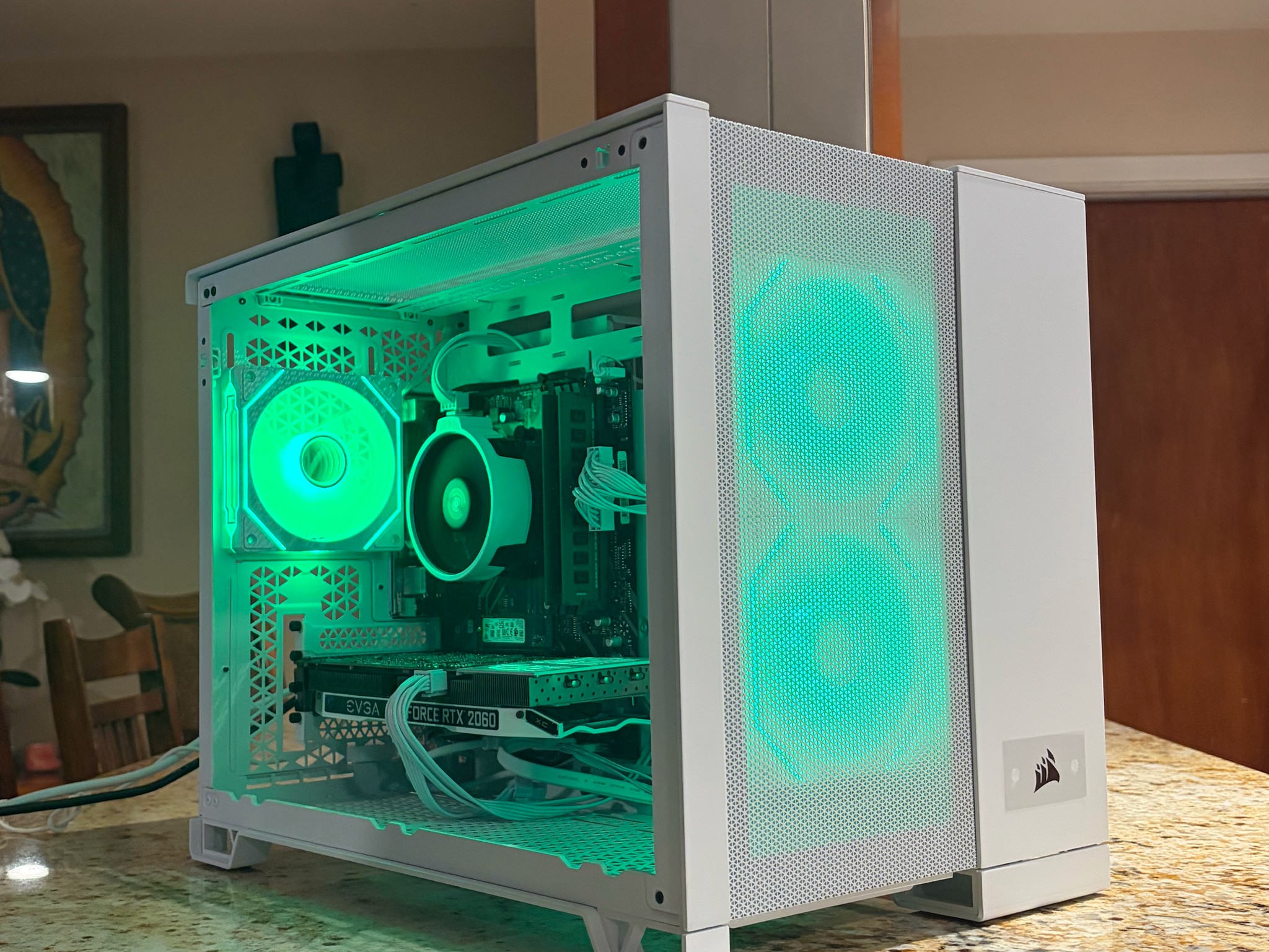 White Gaming PC | RTX 2060 6GB | RYZEN 7 2700X| 16GB RAM | 500GB SSD | Wi-Fi + Bluetooth