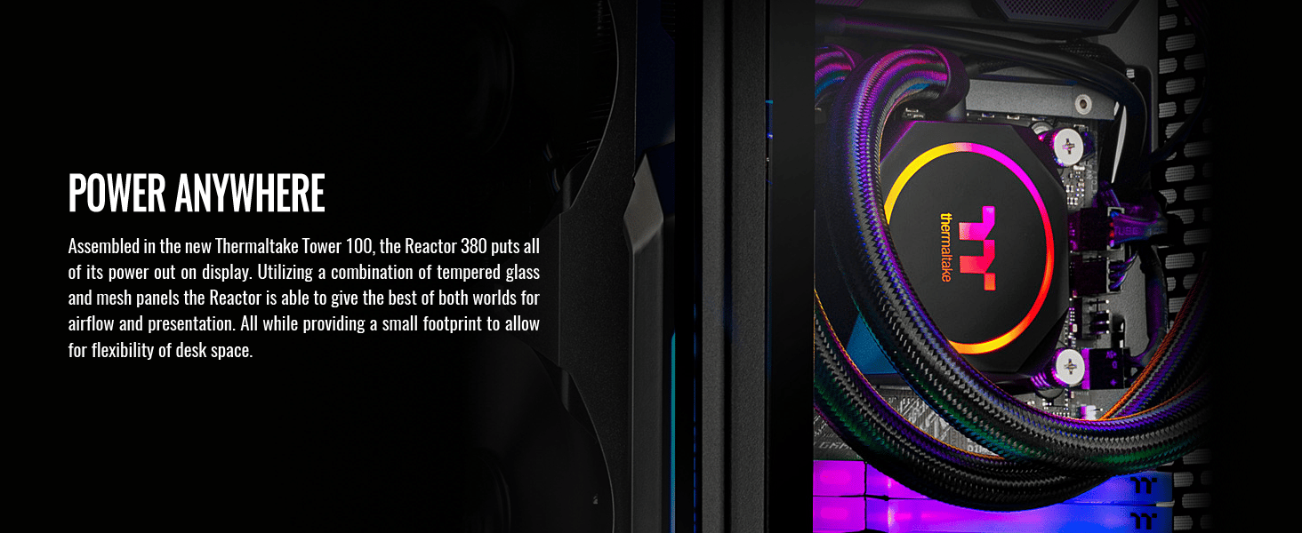 Thermaltake Reactor 380 - Custom Gaming PC Build
