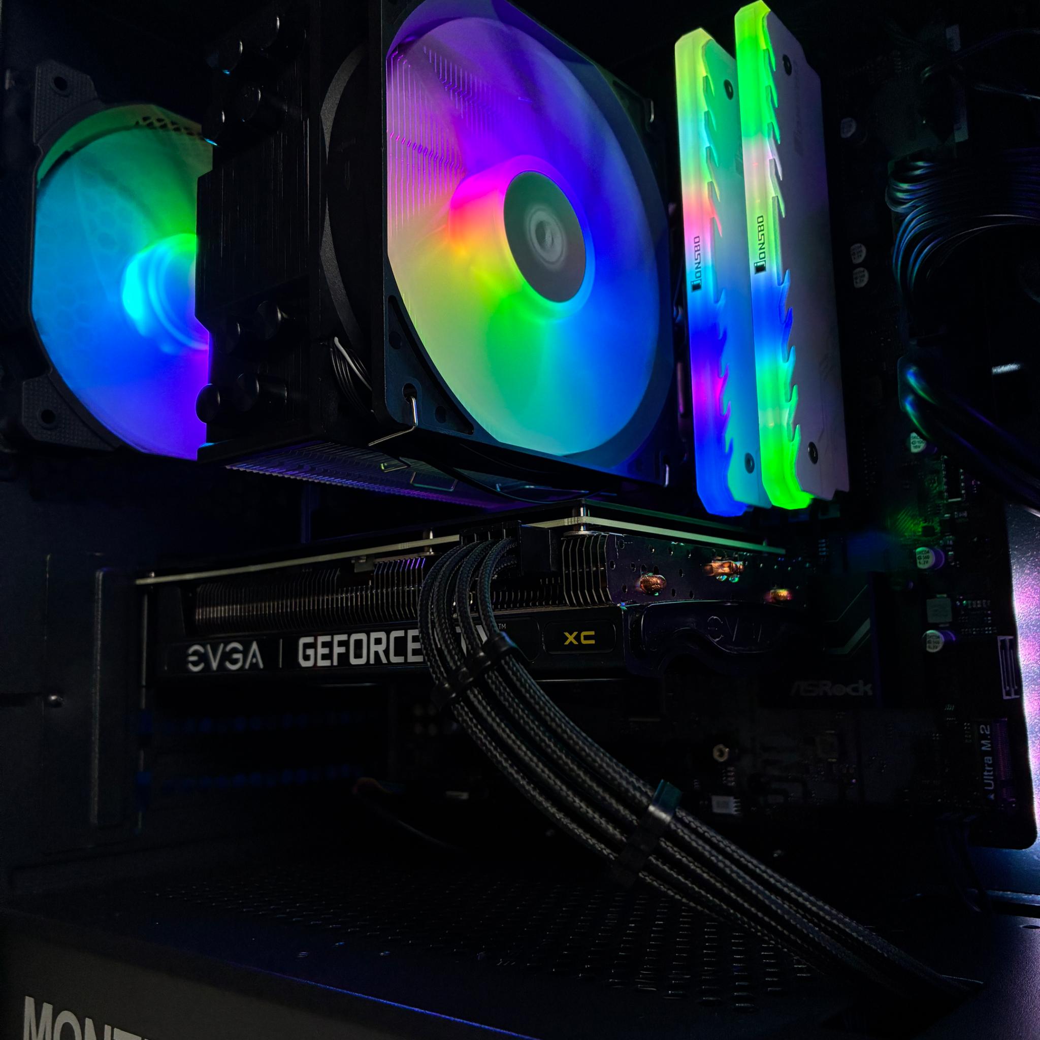 ⚫ Intel Core i5 13600K/RTX 3060 Gaming PC ⚫