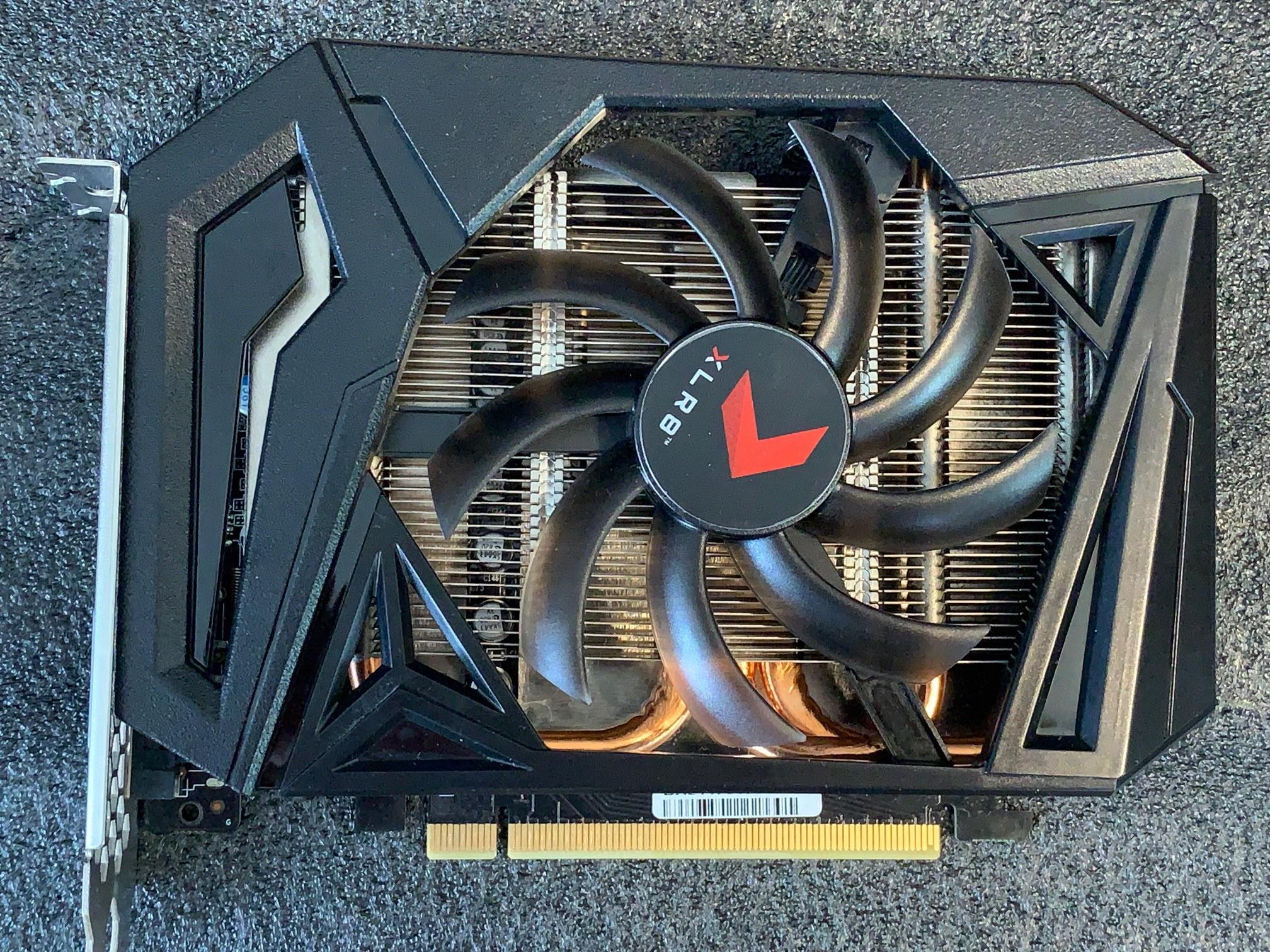 PNY GeForce GTX 1660 SUPER 6GB XLR8 Gaming Overclocked Edition, Used.