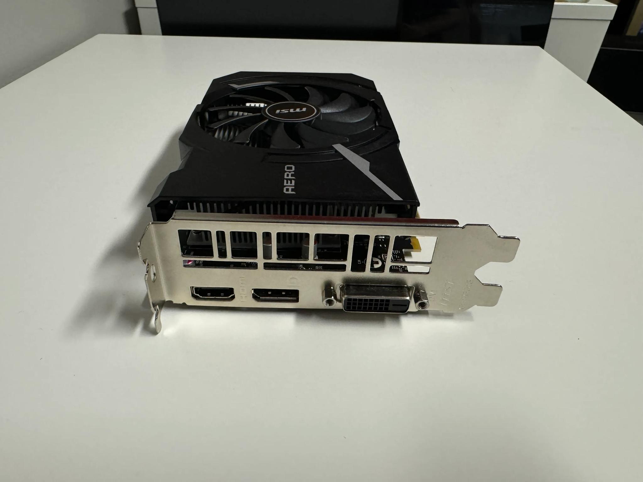 MSI GTX 1650 D6 AERO ITX OC GeForce Graphics Card 4GB GDDR6