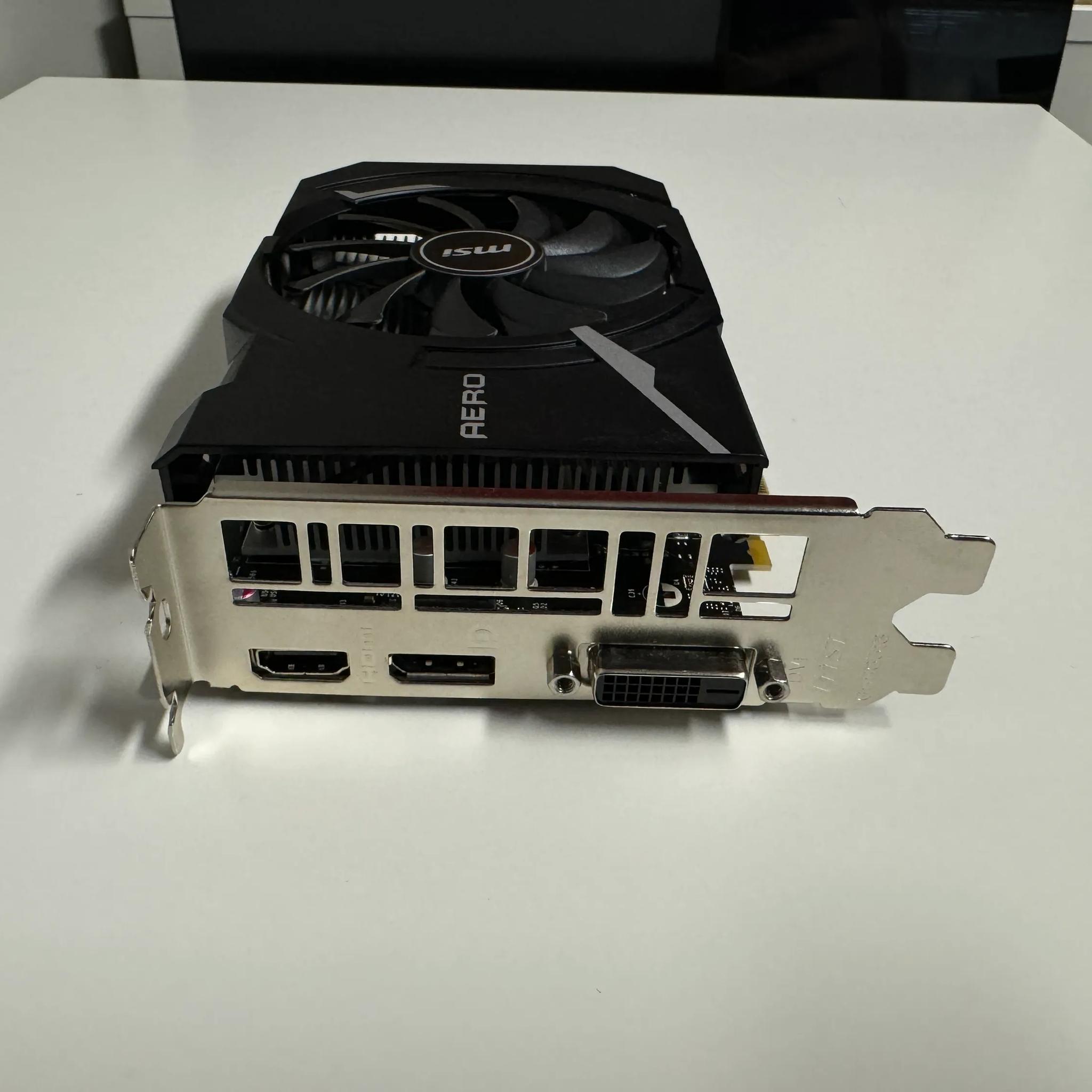 MSI GTX 1650 D6 AERO ITX OC GeForce Graphics Card 4GB GDDR6