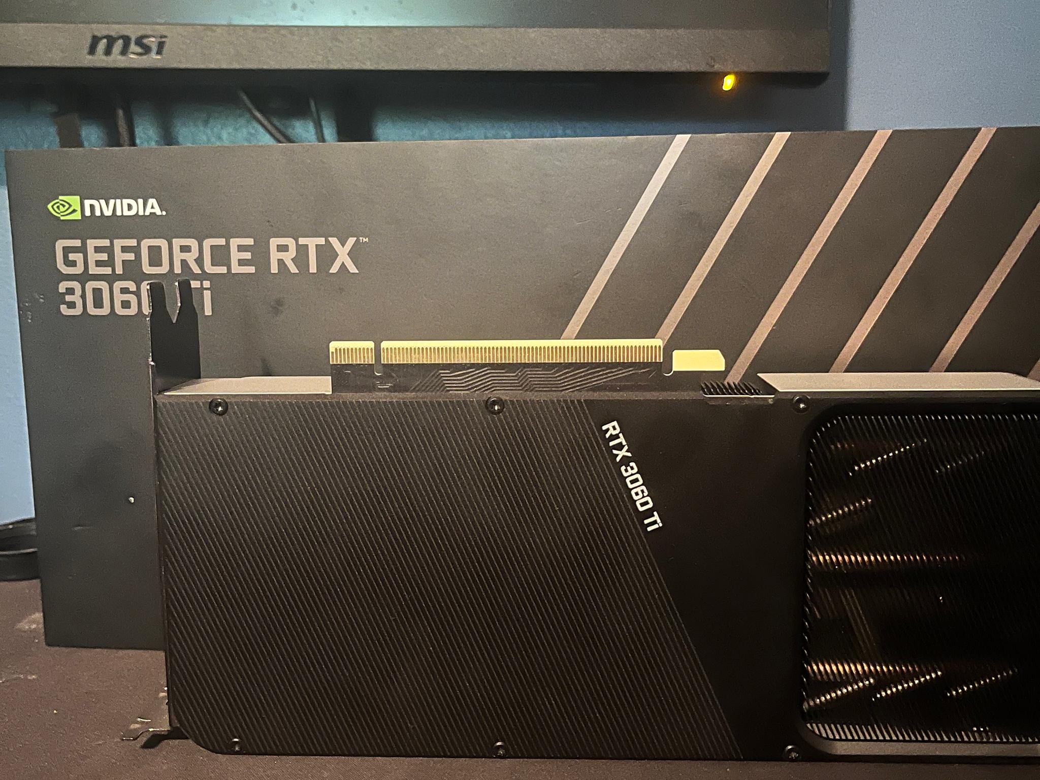 RTX 3060 Ti 8gb Founders Edition with box