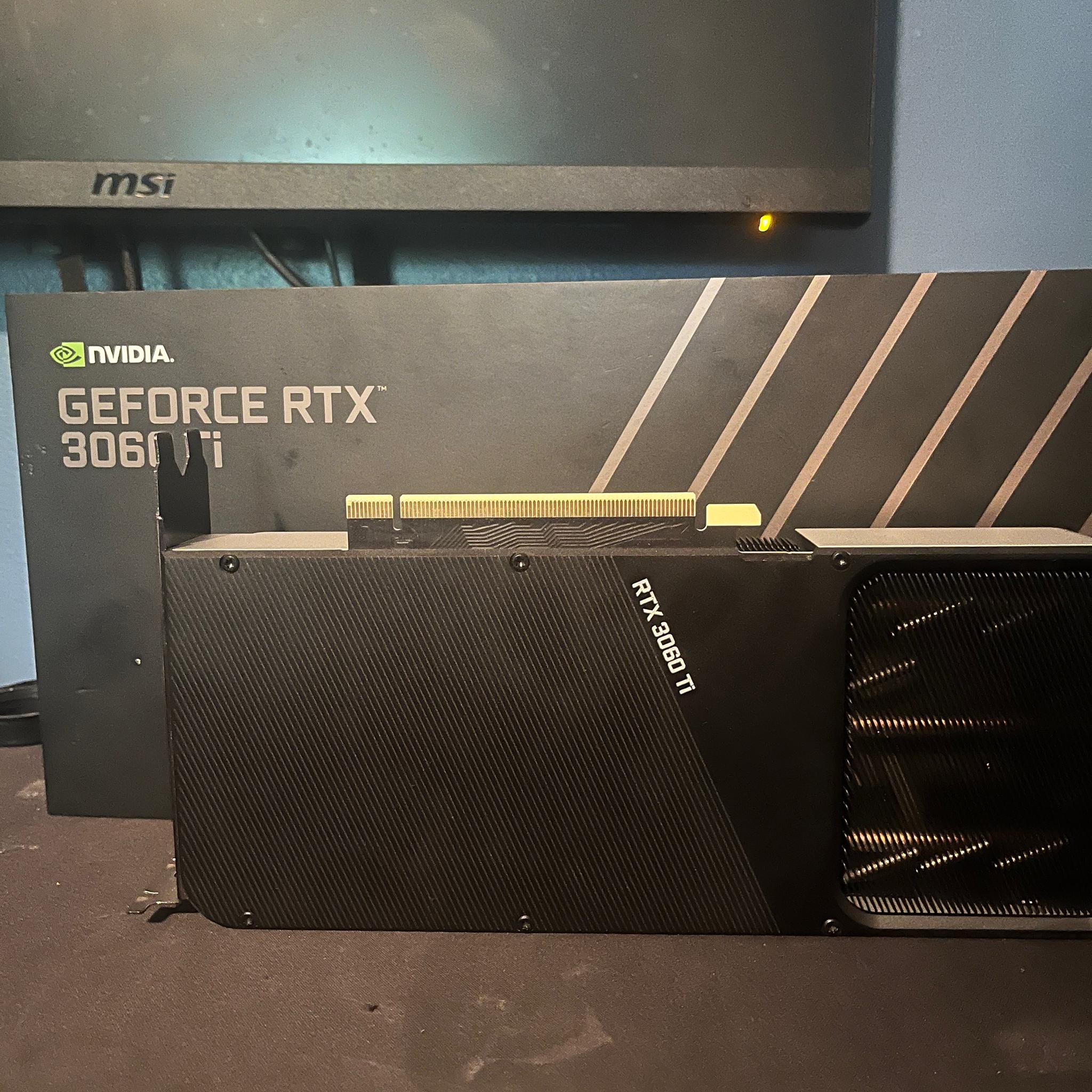 RTX 3060 Ti 8gb Founders Edition with box