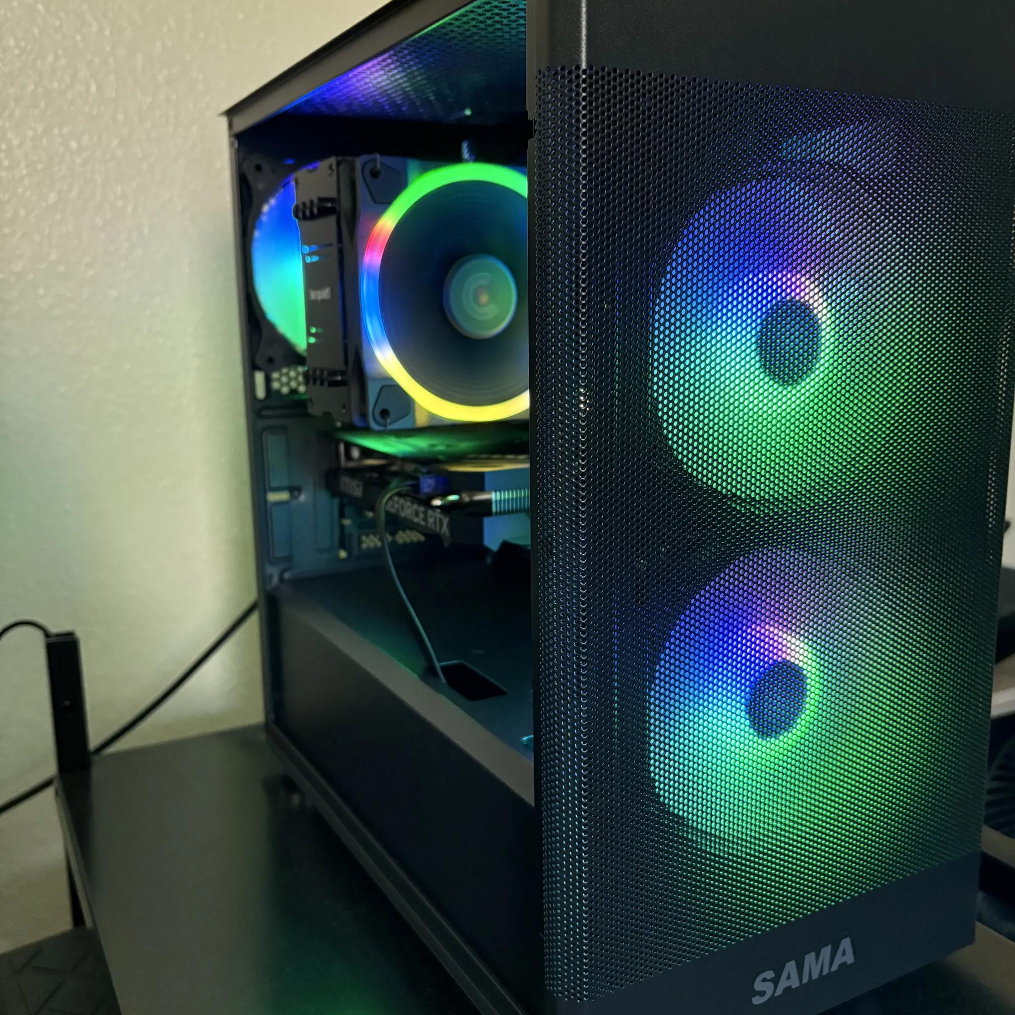 Fortnite Ready 1080P/1440P Custom Gaming PC | 5600x 4060