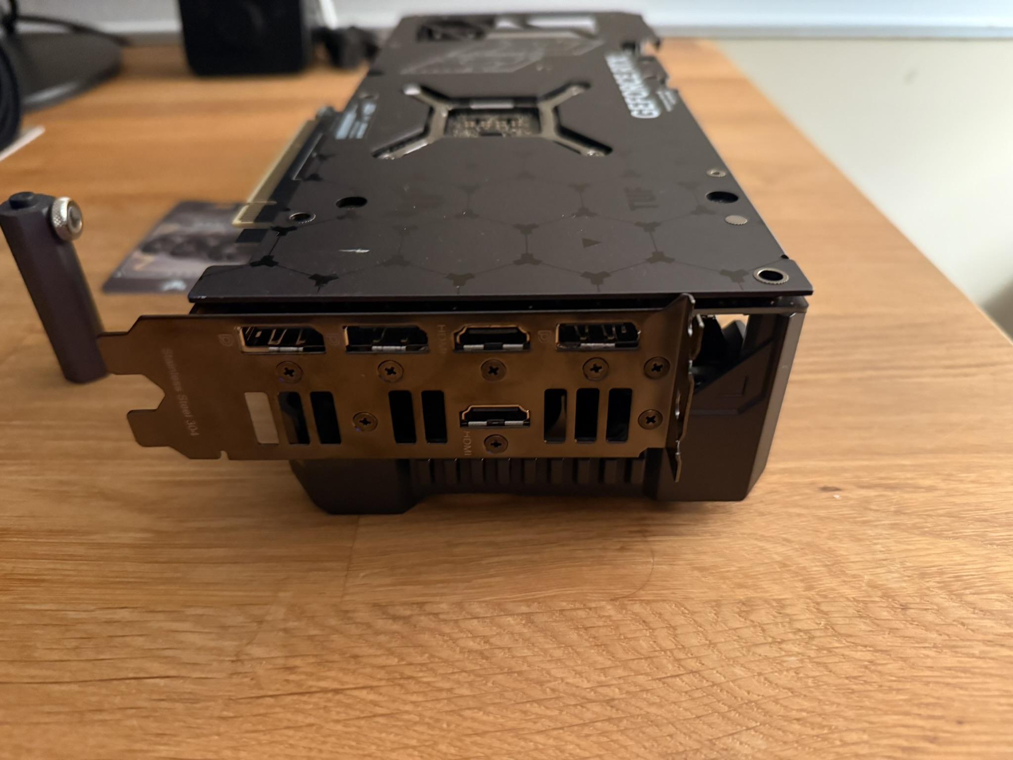 ASUS TUF Gaming NVIDIA GeForce RTX 4070 Ti SUPER OC 16 GB GDDR6X! WORKS PERFECT!