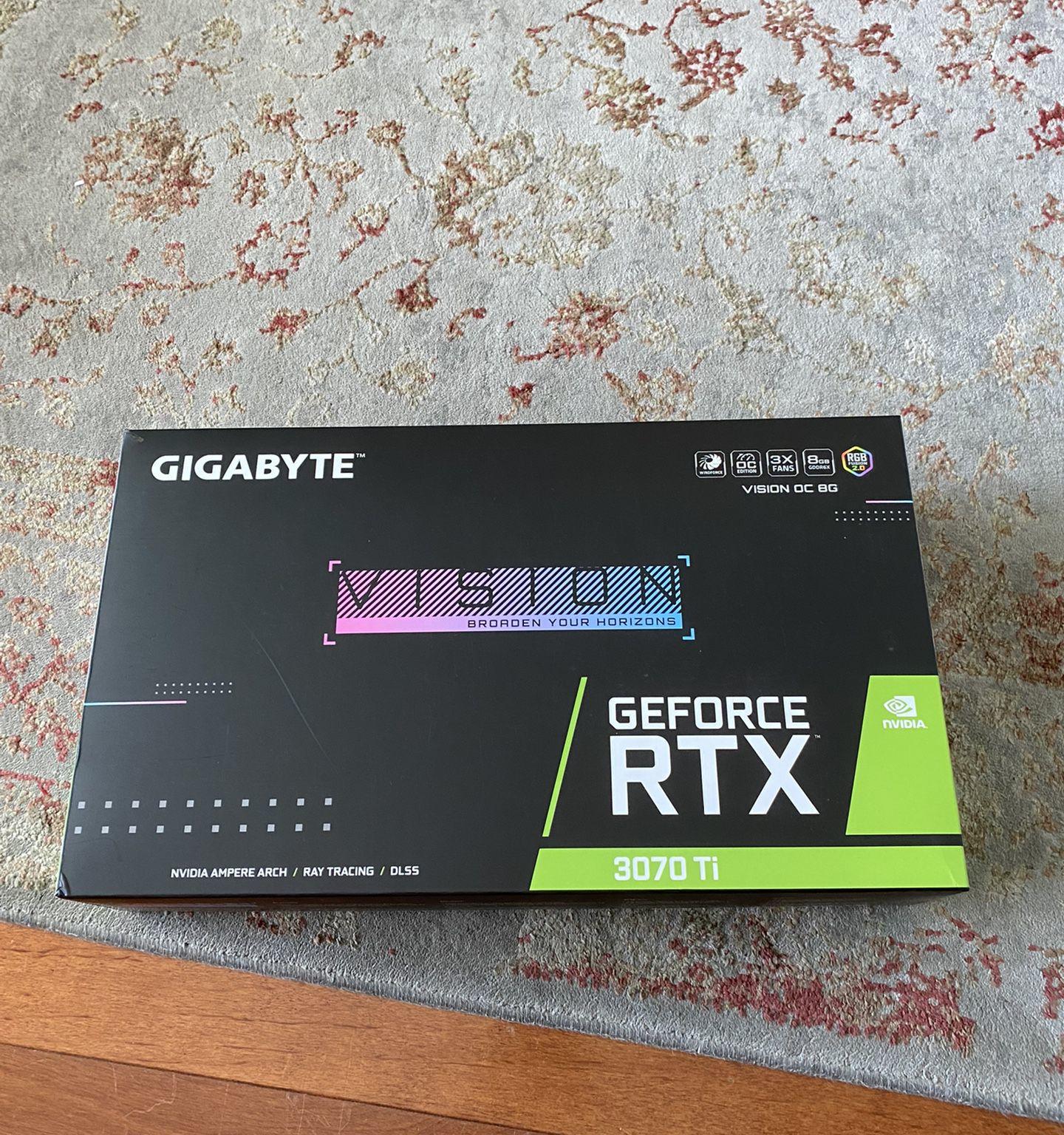 Nvidia Gigabyte GeForce RTX 3070 Ti Vision 8G OC