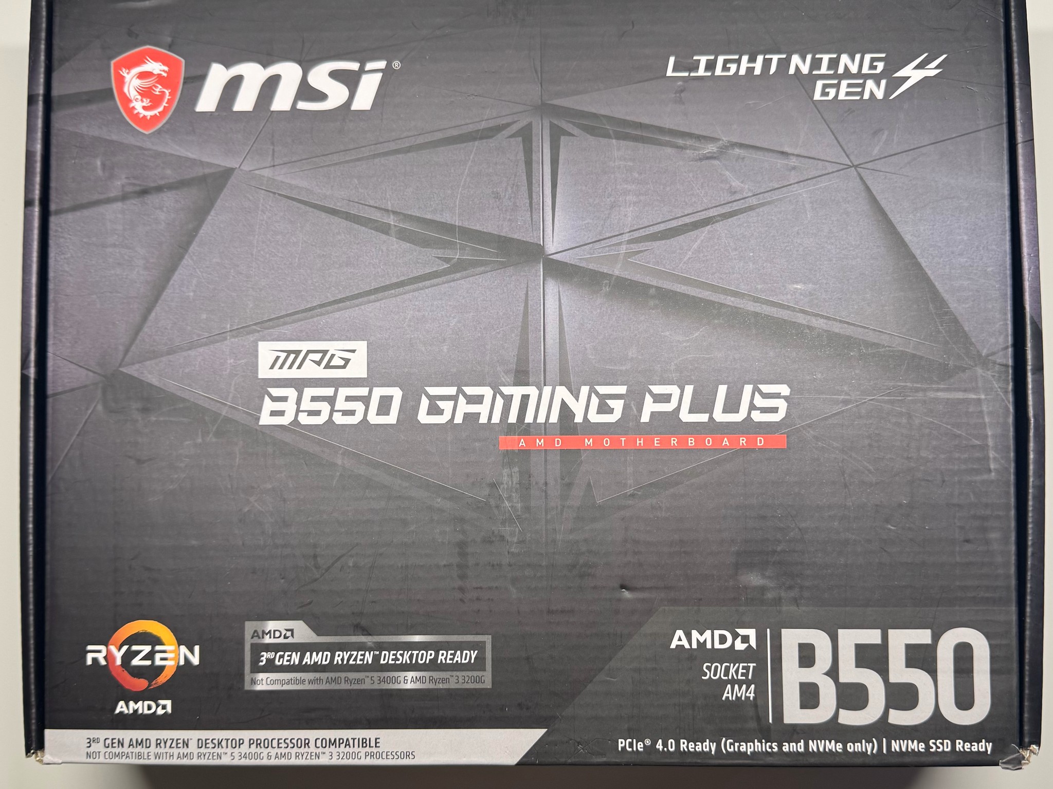 MSI MPG Gaming B550 Gaming Plus ATX AM4 Motherboard