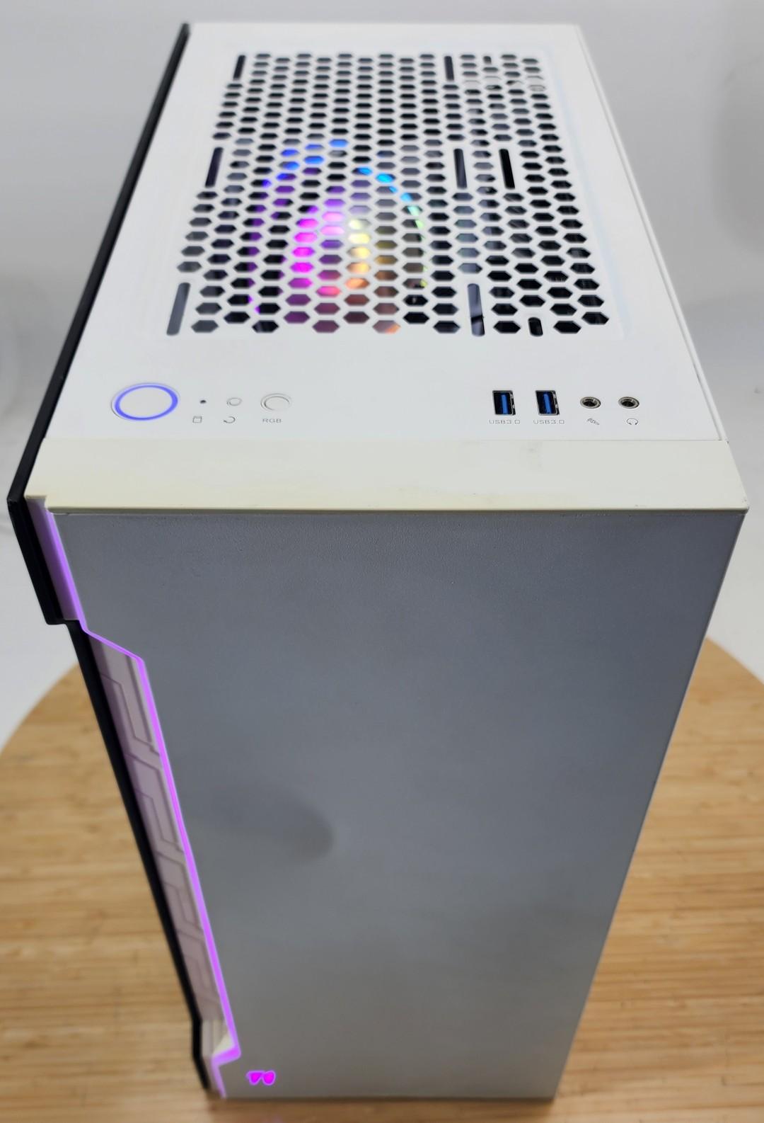 Gaming PC i7-6700K 16GB RAM 512GB SSD RX 580 8GB Windows 11 Computer