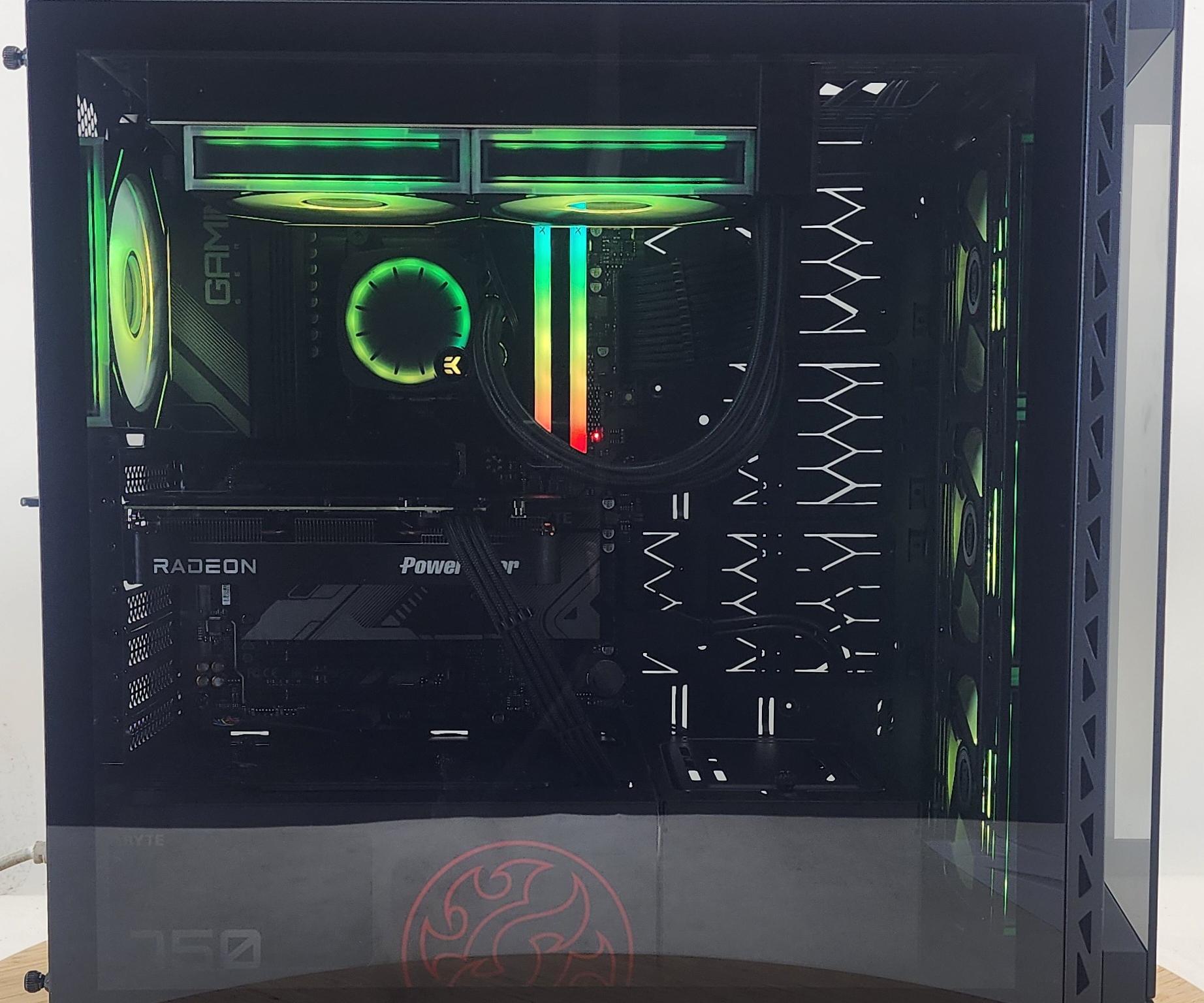 Gaming PC Ryzen 5 7600X3D 32GB RAM 1TB SSD 9060 XT 16GB Windows 11 Computer