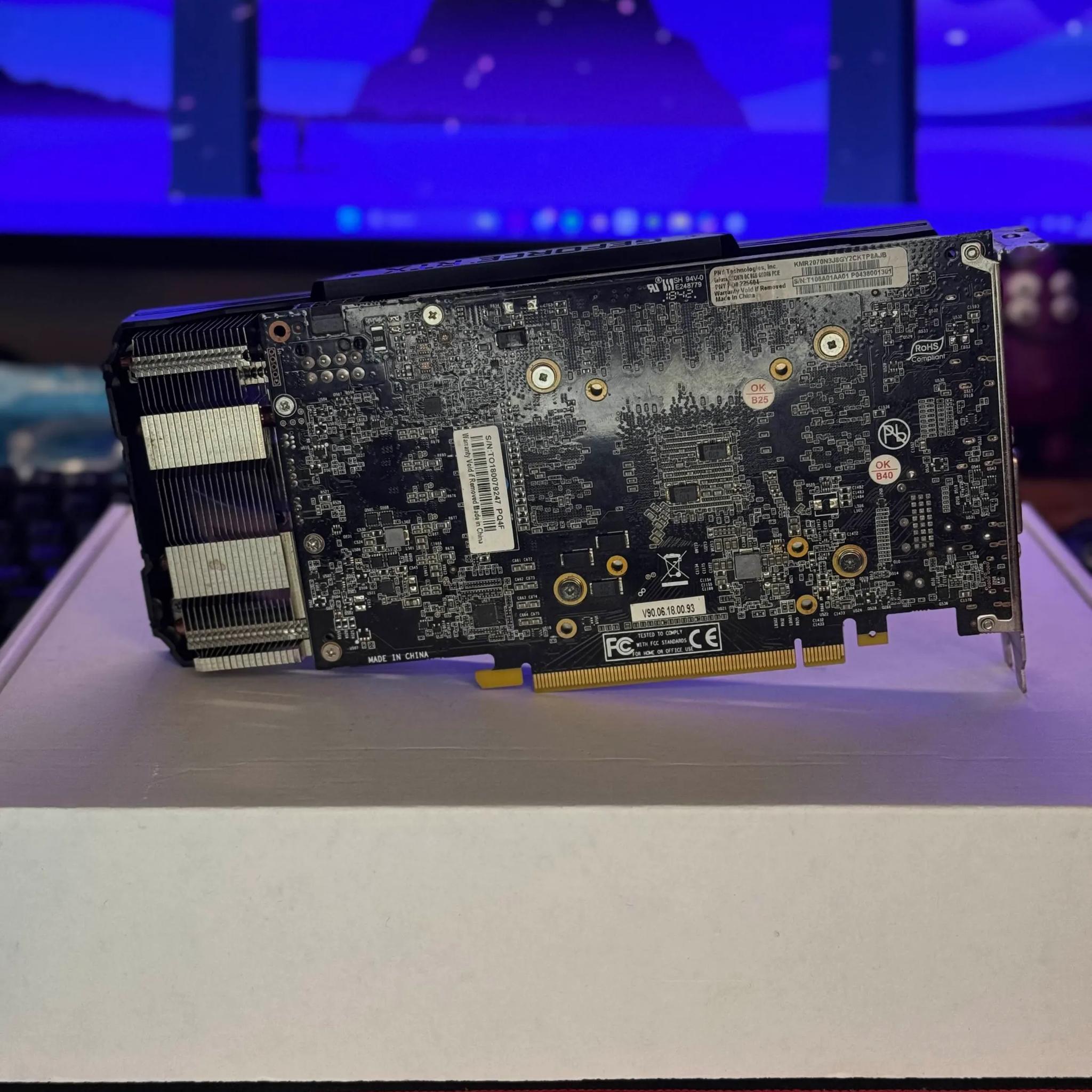 PNY GeForce RTX™ 2070 8GB XLR8 Gaming Overclocked Edition