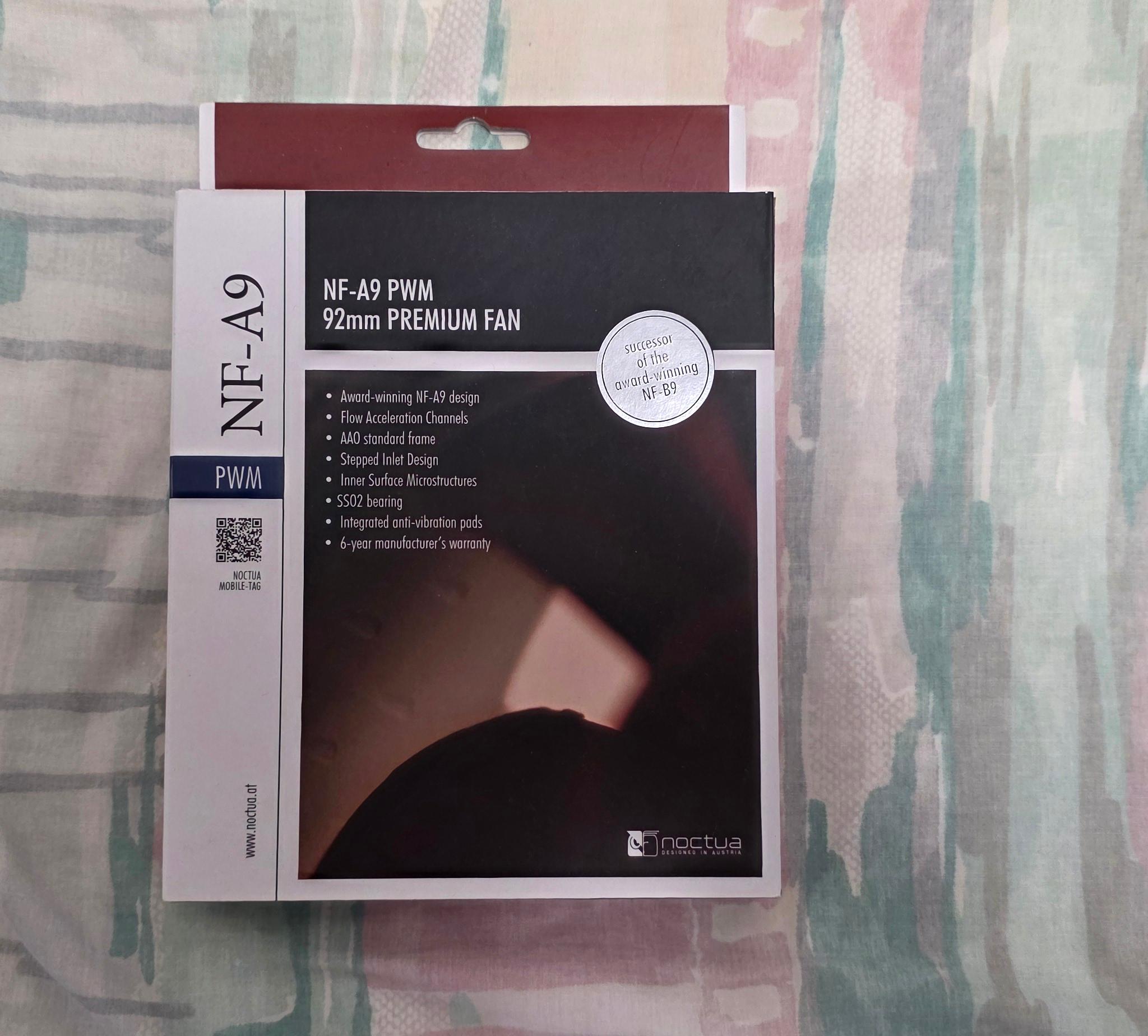 noctua NF-A9 PWM 92mm Premium Fan 92x92x25mm