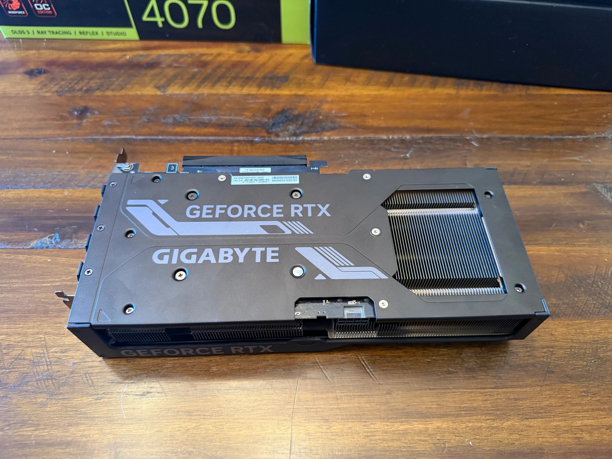 Gigabyte RTX 4070 Graphics Card