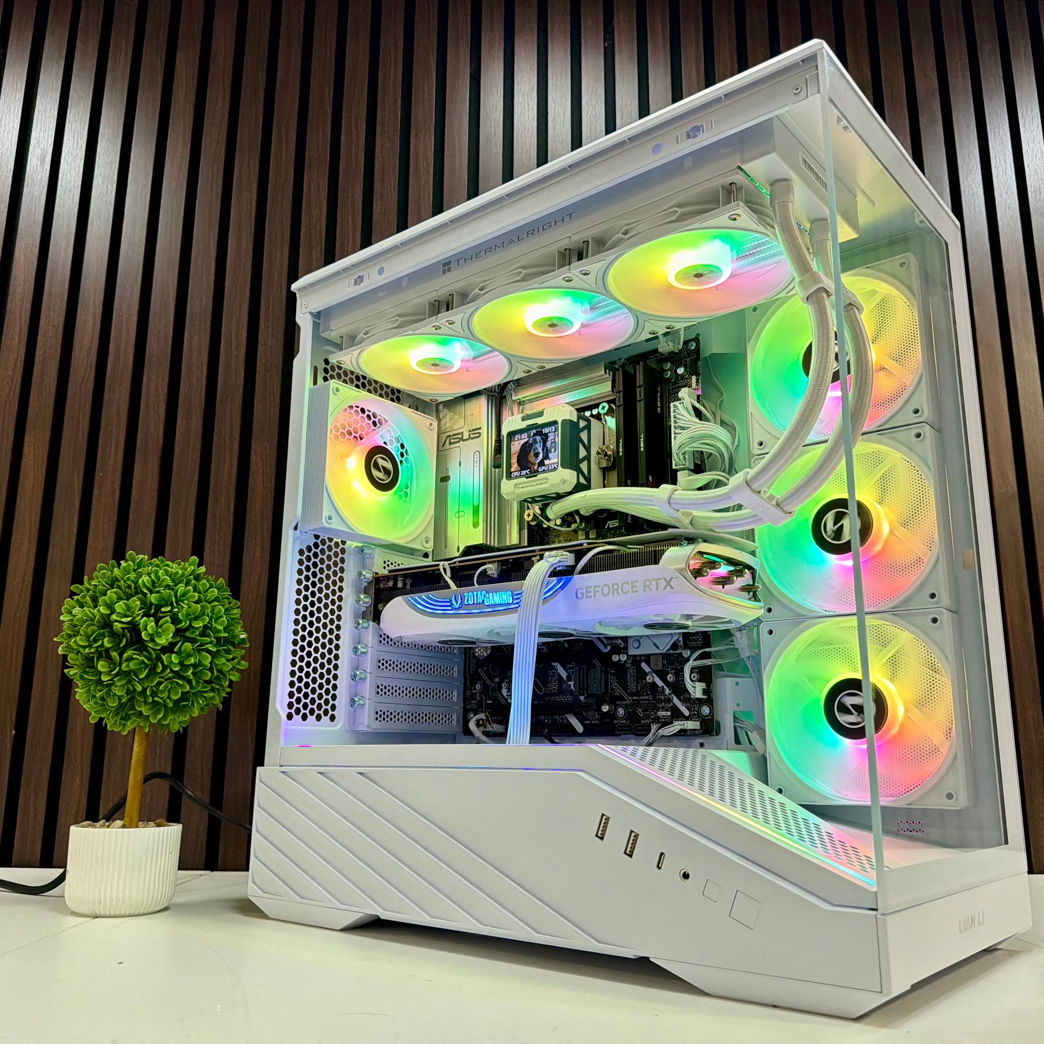 RTX 4080 | Intel Ultra 9 285k | 32GB DDR5 | 2TB M.2 | 1000 Watt Gold PSU | LCD AIO