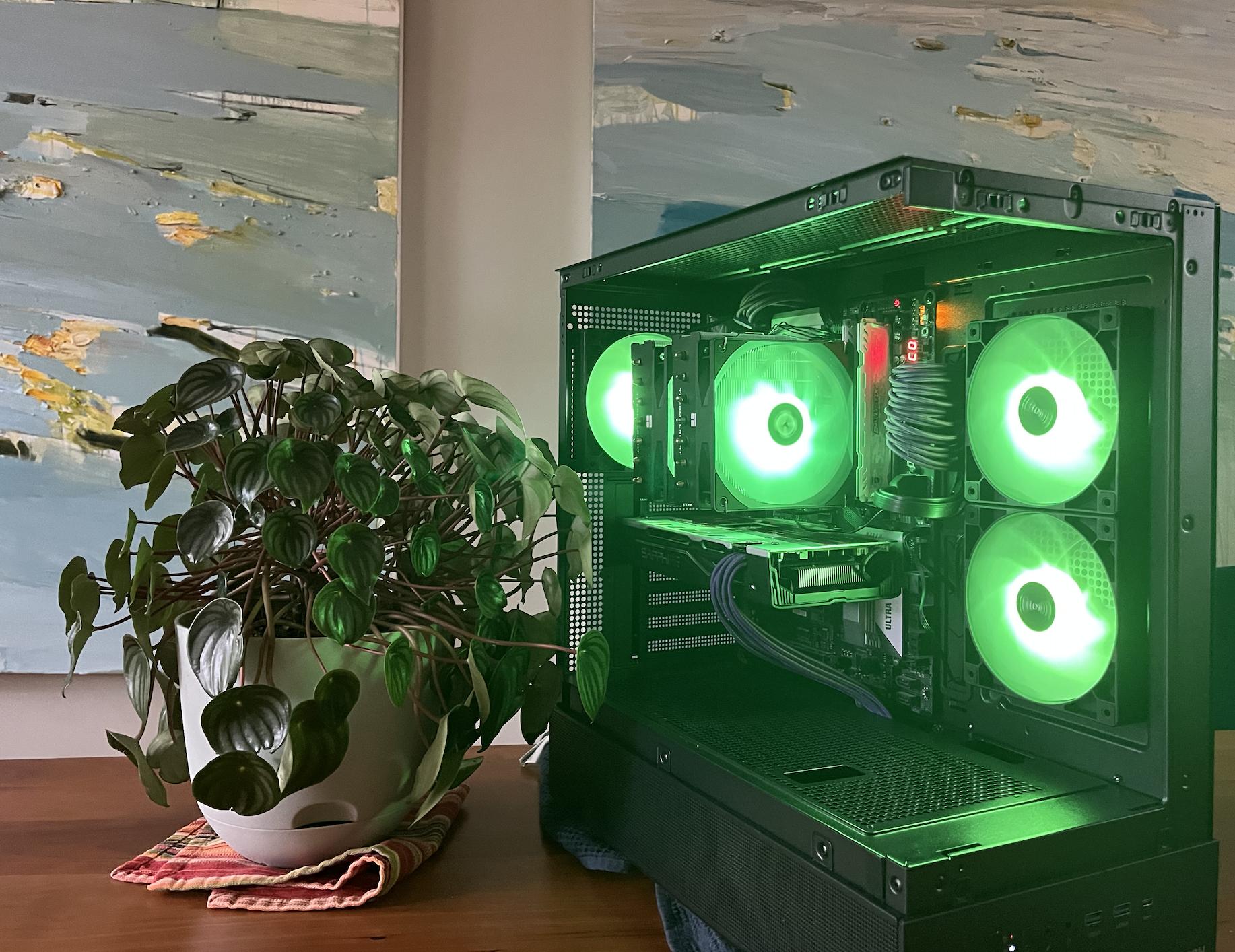 High Value Budget Gaming PC - 1080p gaming pc - 16 gb RAM - rx 580 - i7 7th gen - 512gb storage