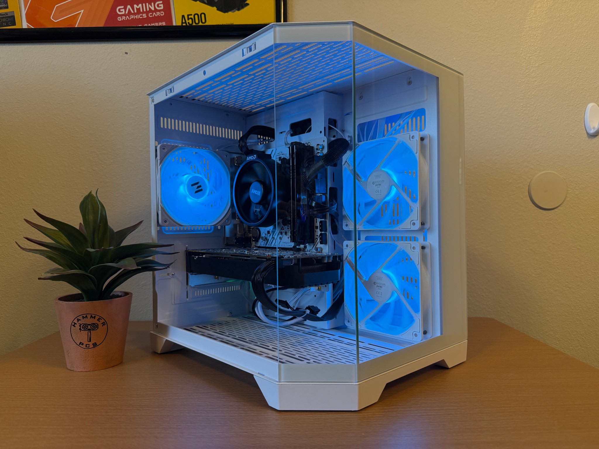 ☃️Custom White RGB Gaming PC☃️| Ryzen 3 3100, GTX 1070 | Fortnite, Valorant, Arc Raiders, and more!