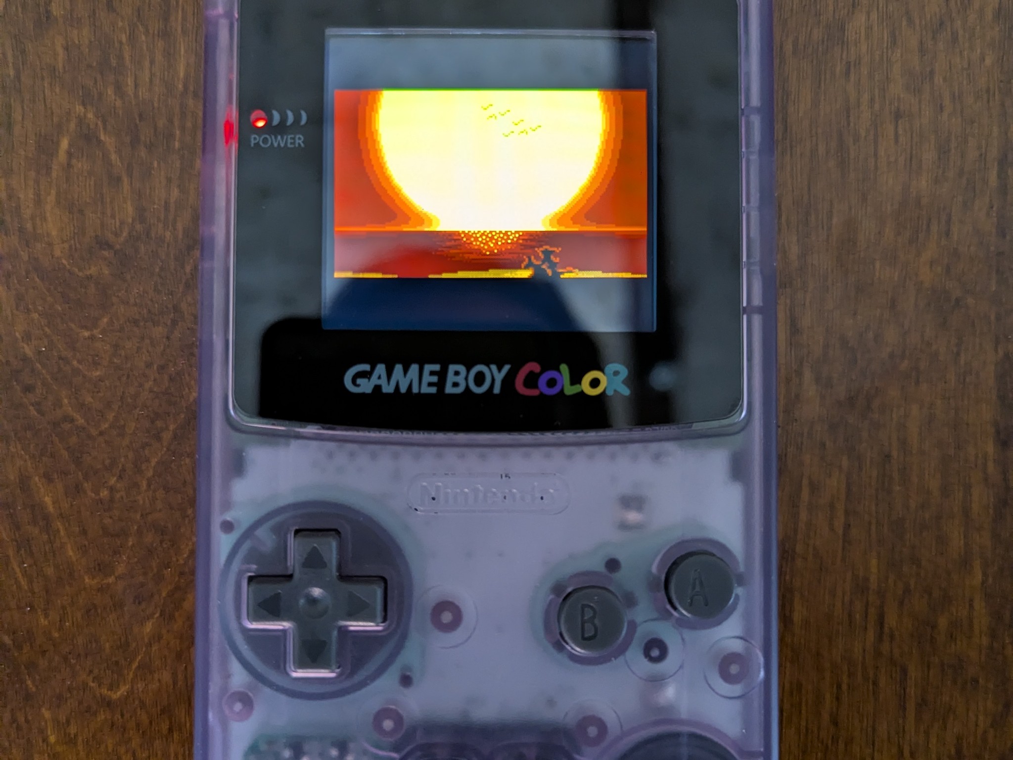 Restored Game Boy Color GBC with Backlit IPS LCD Screen