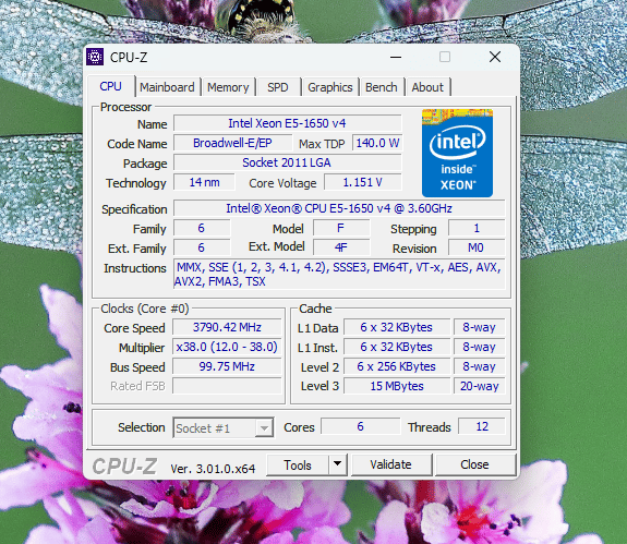 Gaming PC - Xeon E5 1650V4 / RX 580 / 16GB RAM / 512GB / Wi-Fi