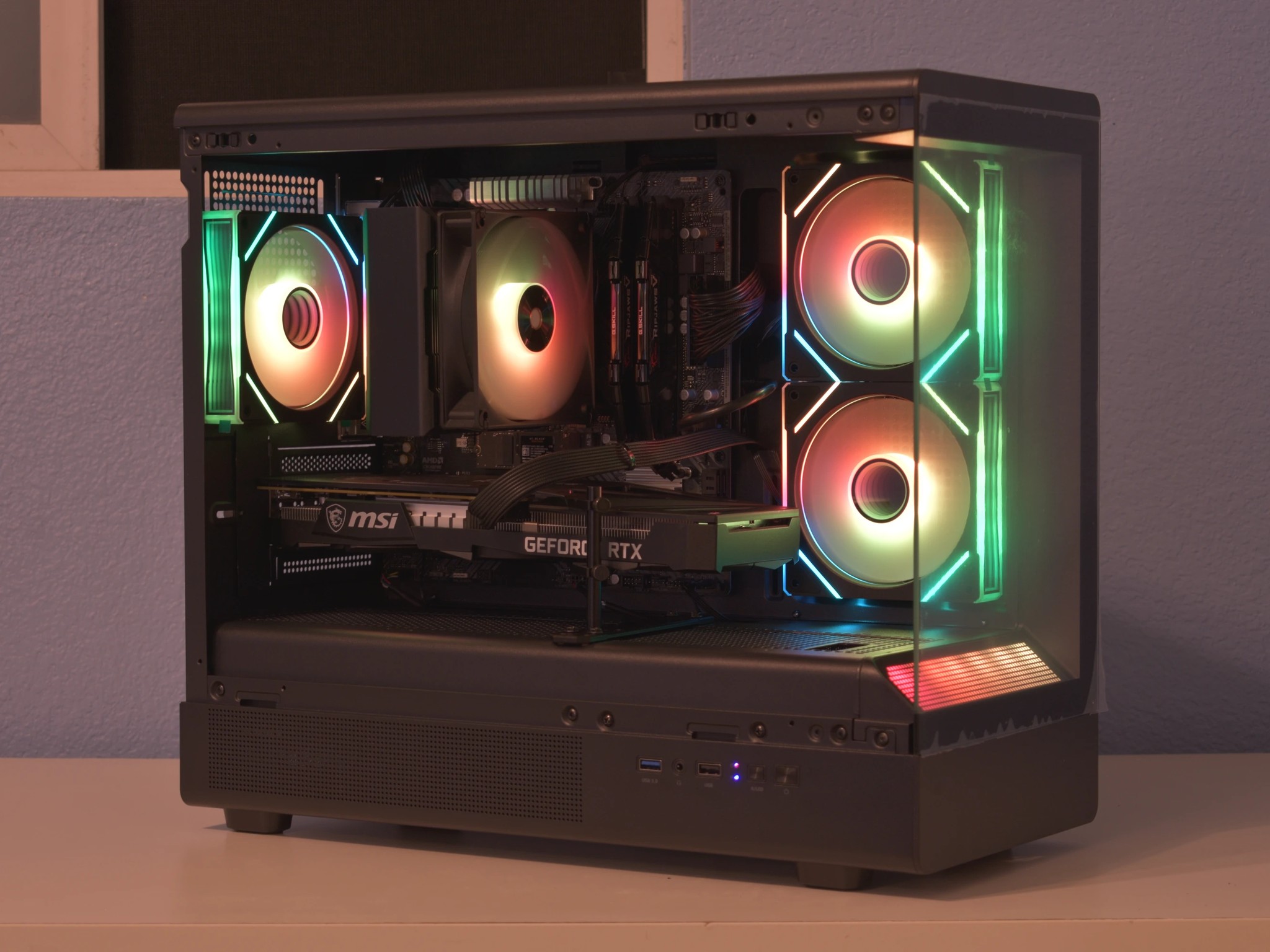 💸Value Gamer💸 Ryzen 5 3600 | RTX 3060ti 8GB | 16GB DDR4 | 1TB nVME SSD | RGB | Win11 + Wifi