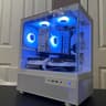 WHITE ARGB PC|RX 6600|RYZEN 5 5500|16GB RAM|500GB NVME
