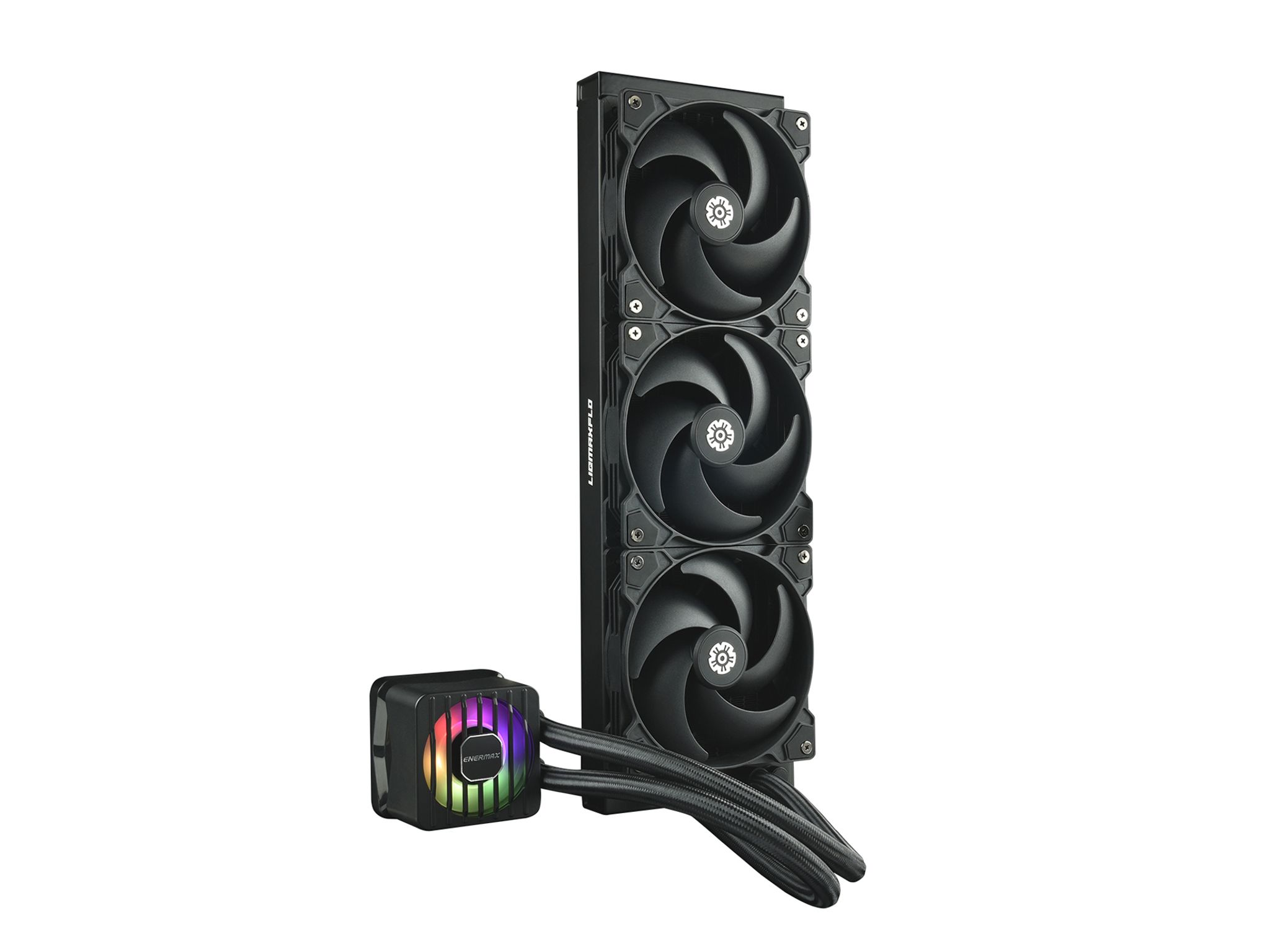ENERMAX LIQMAXFLO SR 360 ARGB AIO CPU Liquid Cooler - 60mm VRM Fan up to 3000 RPM - 370W TDP