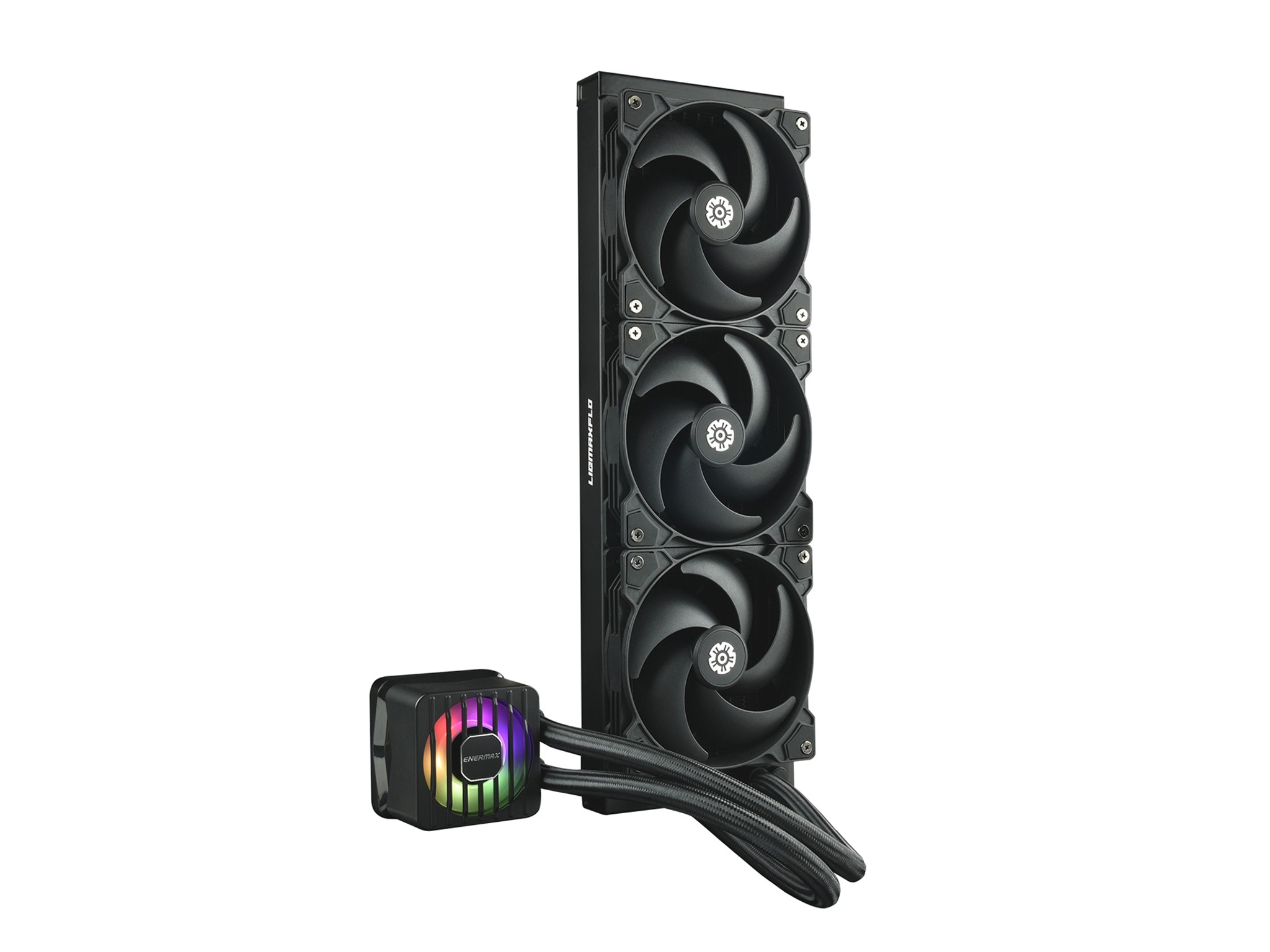 ENERMAX LIQMAXFLO SR 360 ARGB AIO CPU Liquid Cooler - 60mm VRM Fan up to 3000 RPM - 370W TDP