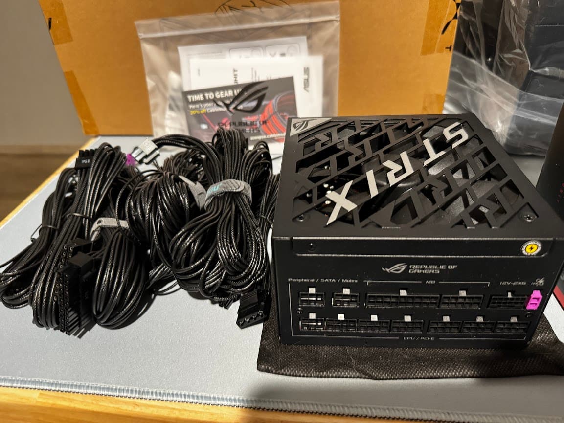Title: ASUS ROG Strix 1000W Platinum (ROG-STRIX-1000P-GAMING) - Like New Demo Unit