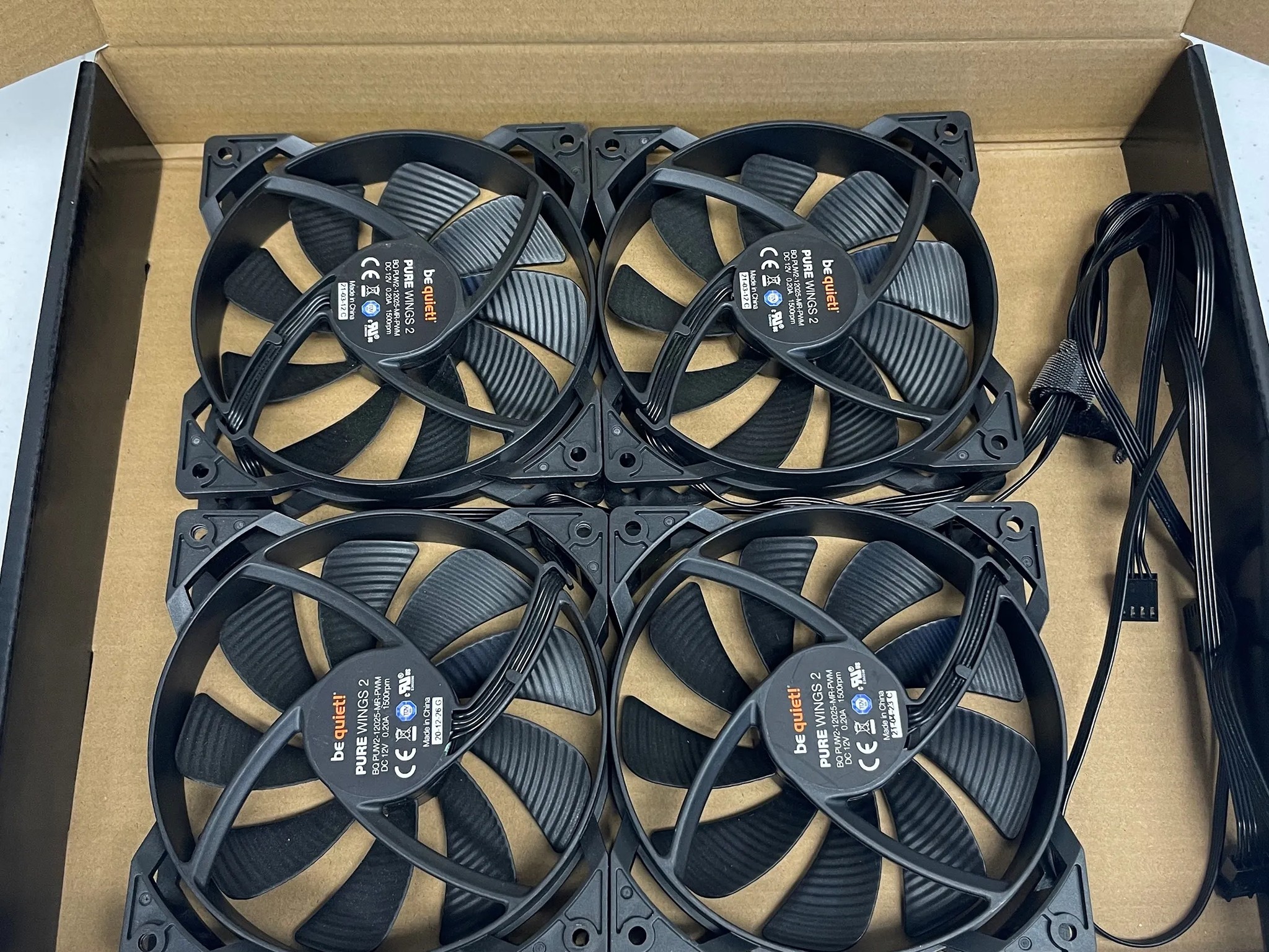 4pk Be Quiet! 120mm Pure Wings 2 4pin