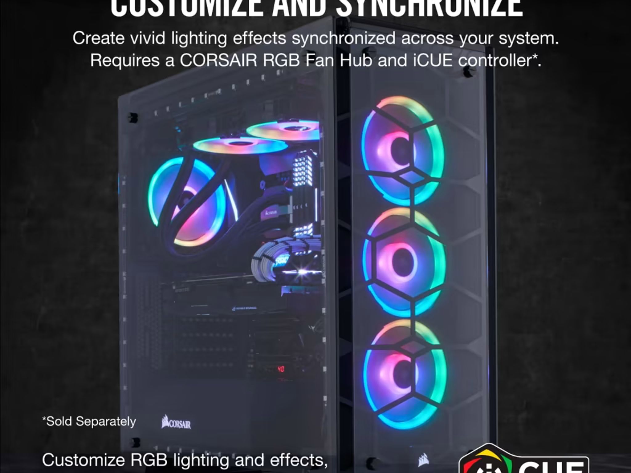 Corsair LL140 RGB Fan x2