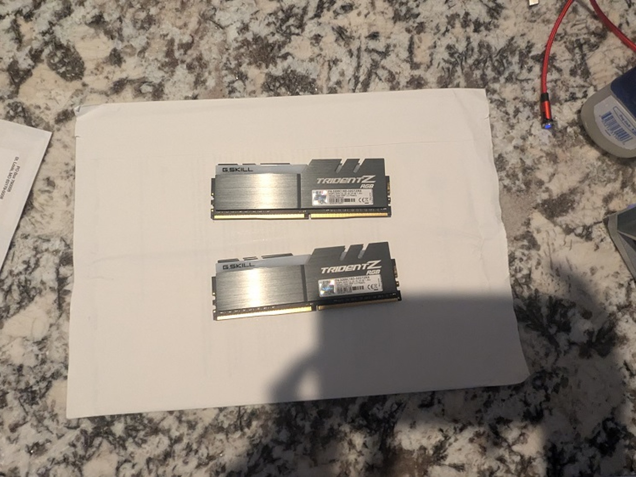 G.SKILL Trident Z RGB Series (Intel XMP) DDR4 RAM 32GB (2x16GB) (Used)