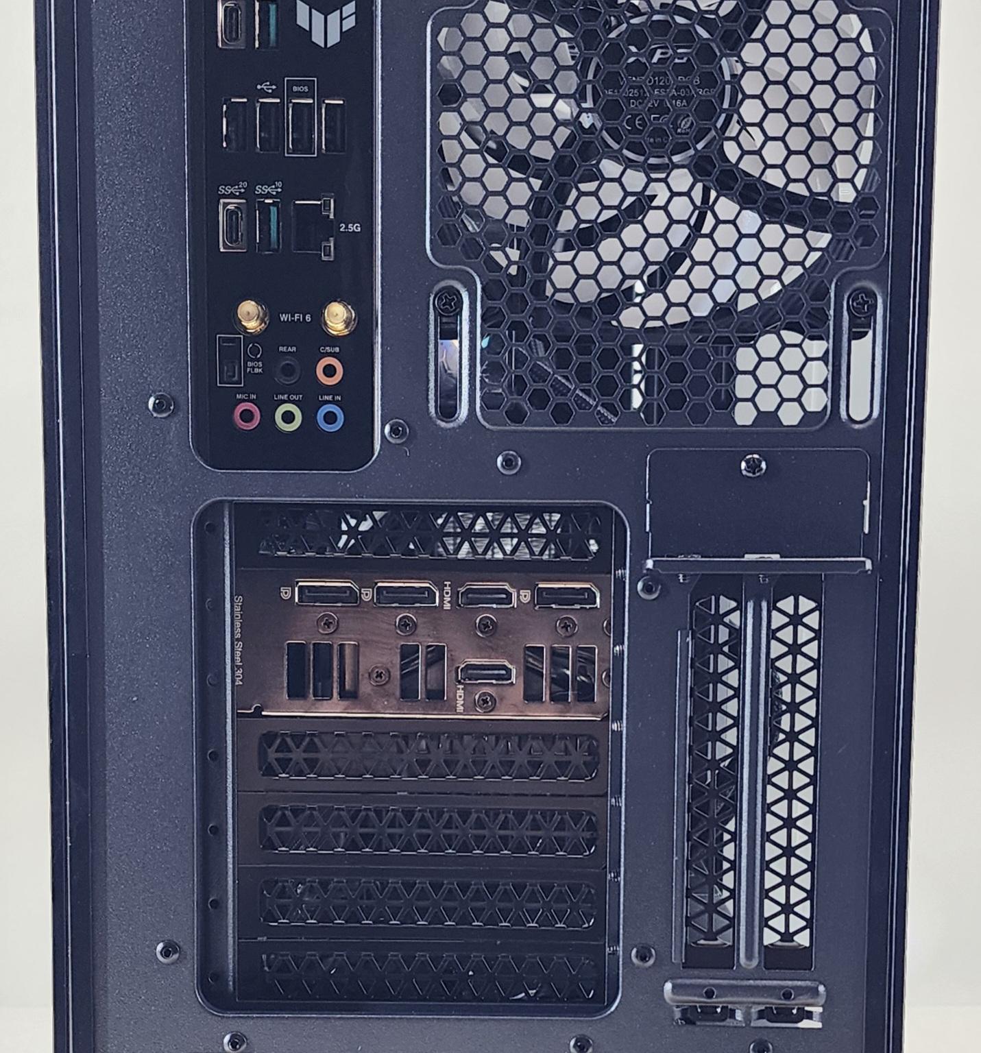 Gaming PC Ryzen 7 7700X 16GB RAM 1TB SSD RTX 4070 Ti 12GB Windows 11 Computer