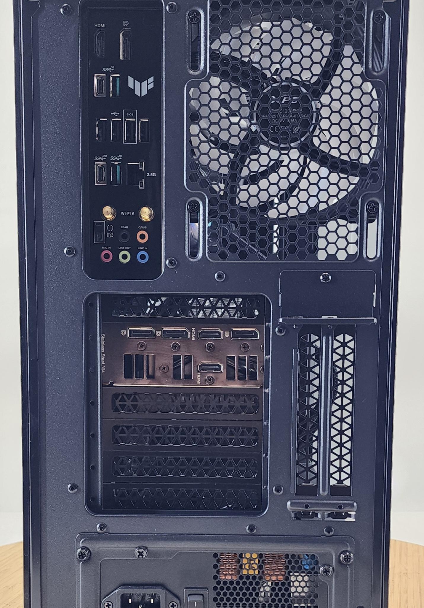 Gaming PC Ryzen 7 7700X 16GB RAM 1TB SSD RTX 4070 Ti 12GB Windows 11 Computer
